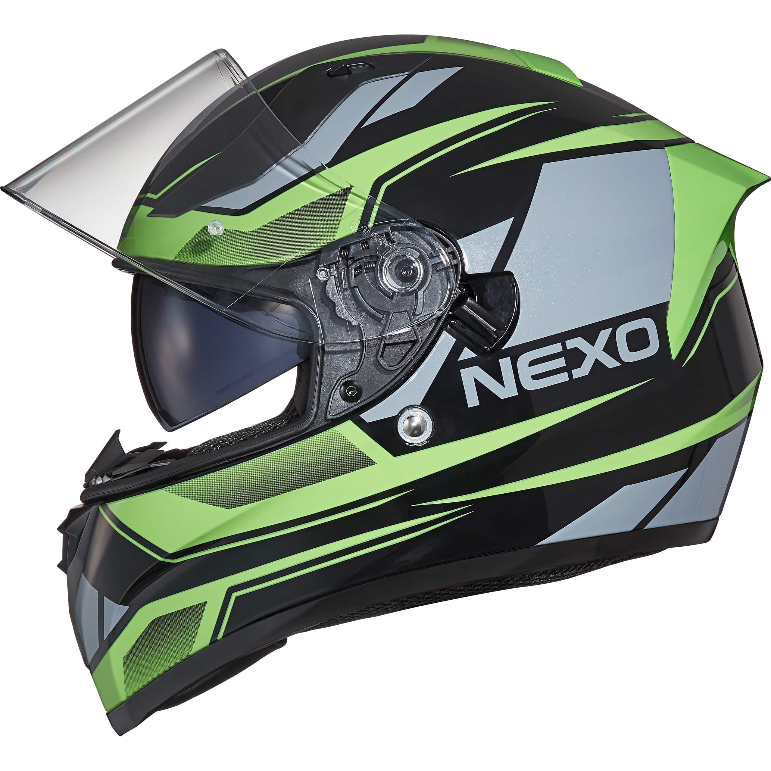 Nexo-Integralhelm Sport II Grün Dekor #20-4603151999064