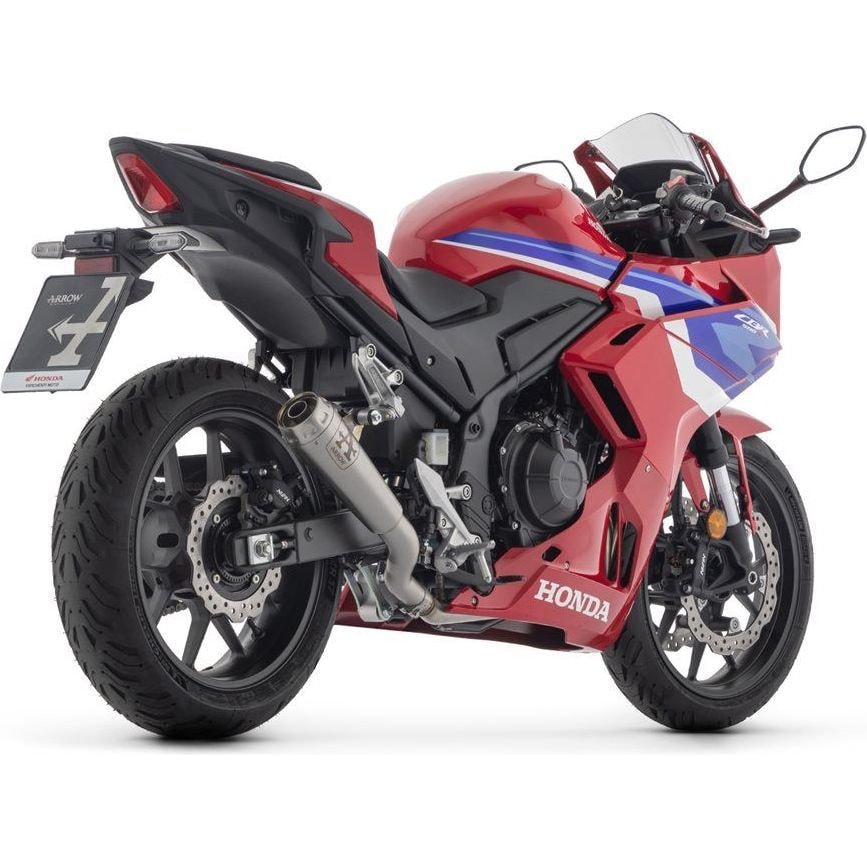 Arrow Exhaust Auspuff Pro-Race 71980PRI Edelstahl für Honda CBR 500 R 24- - Motorradteile & Ersatzteile - Auspuff
