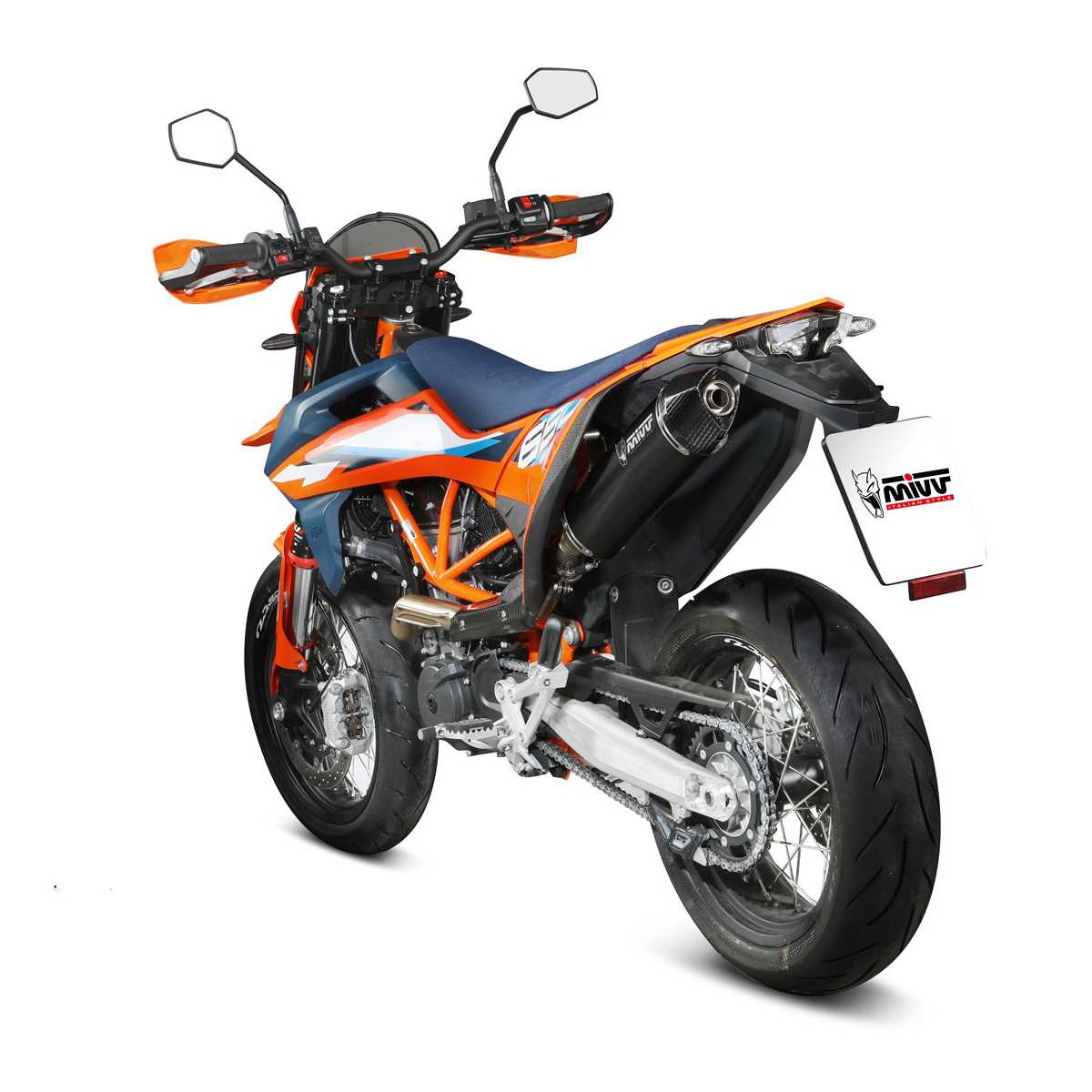 MIVV échappement STR1 M.KT.032.KXBC noir pour SMC R/Enduro R 21-24