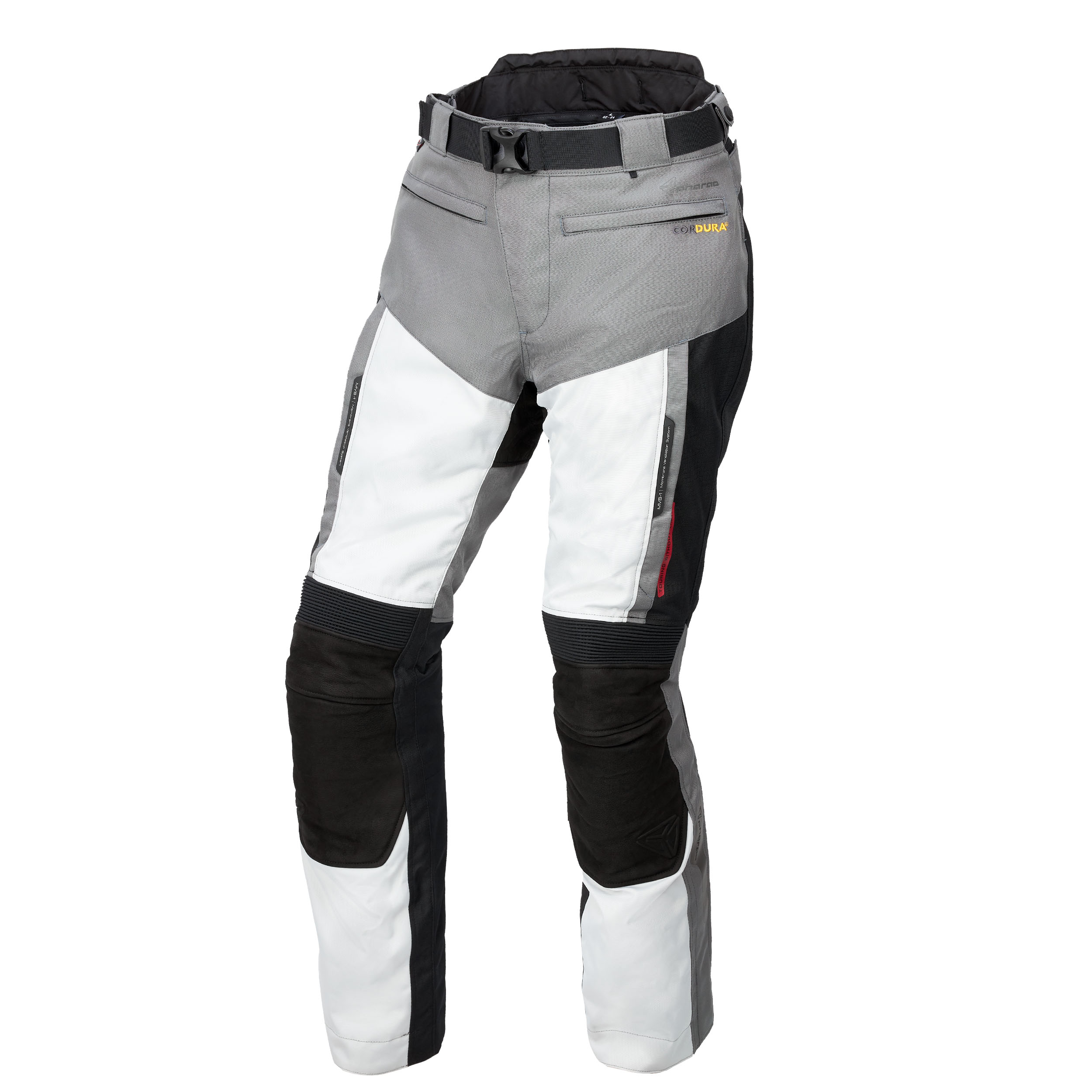 Pharao Jucar WP Leder-/Textilhose schwarz/grau M - Motorradbekleidung - Motorradbekleidung Herren