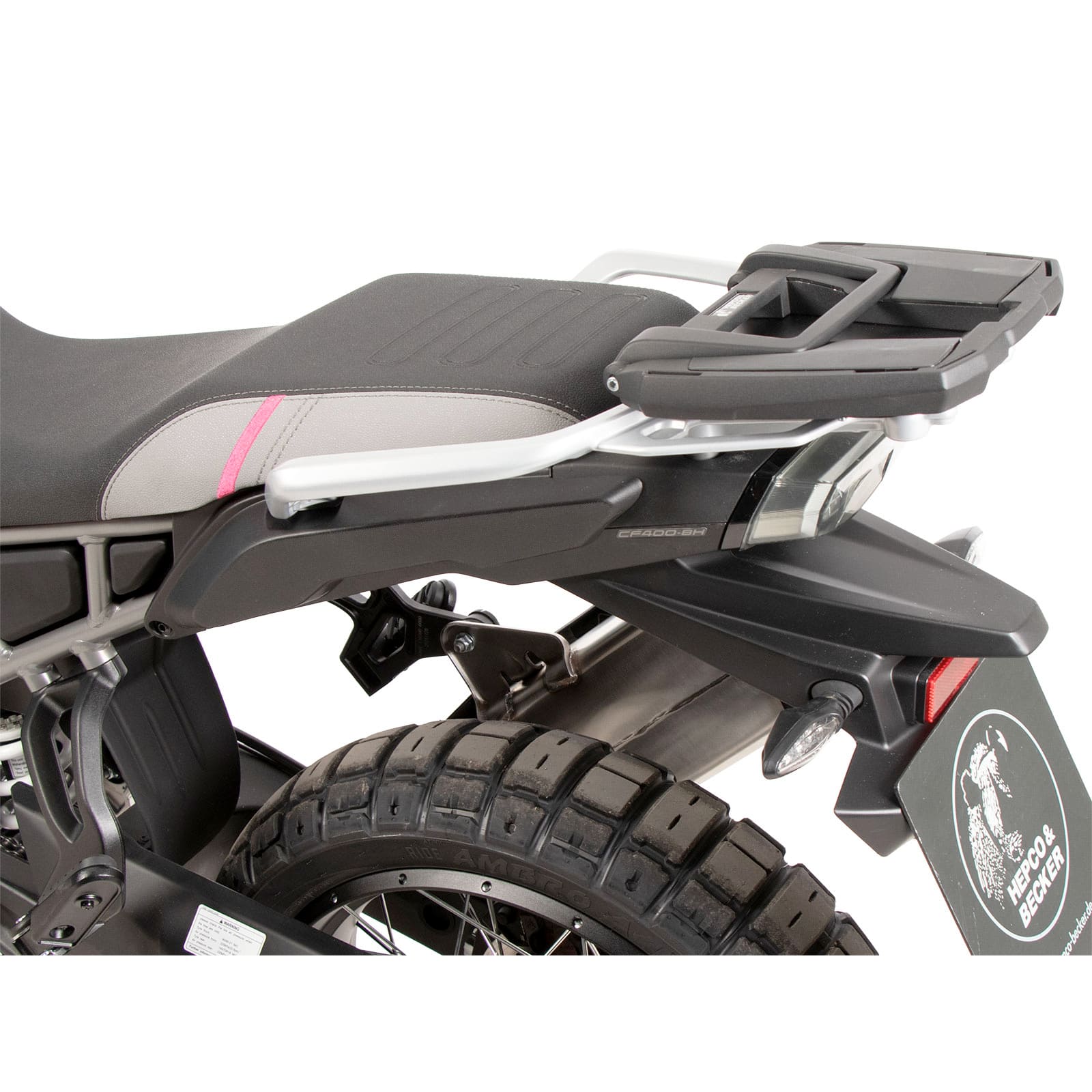 Hepco & Becker Gepäckträger Easyrack schwarz für CF Moto 450 MT - Motorradzubehör - Motorradgepäck