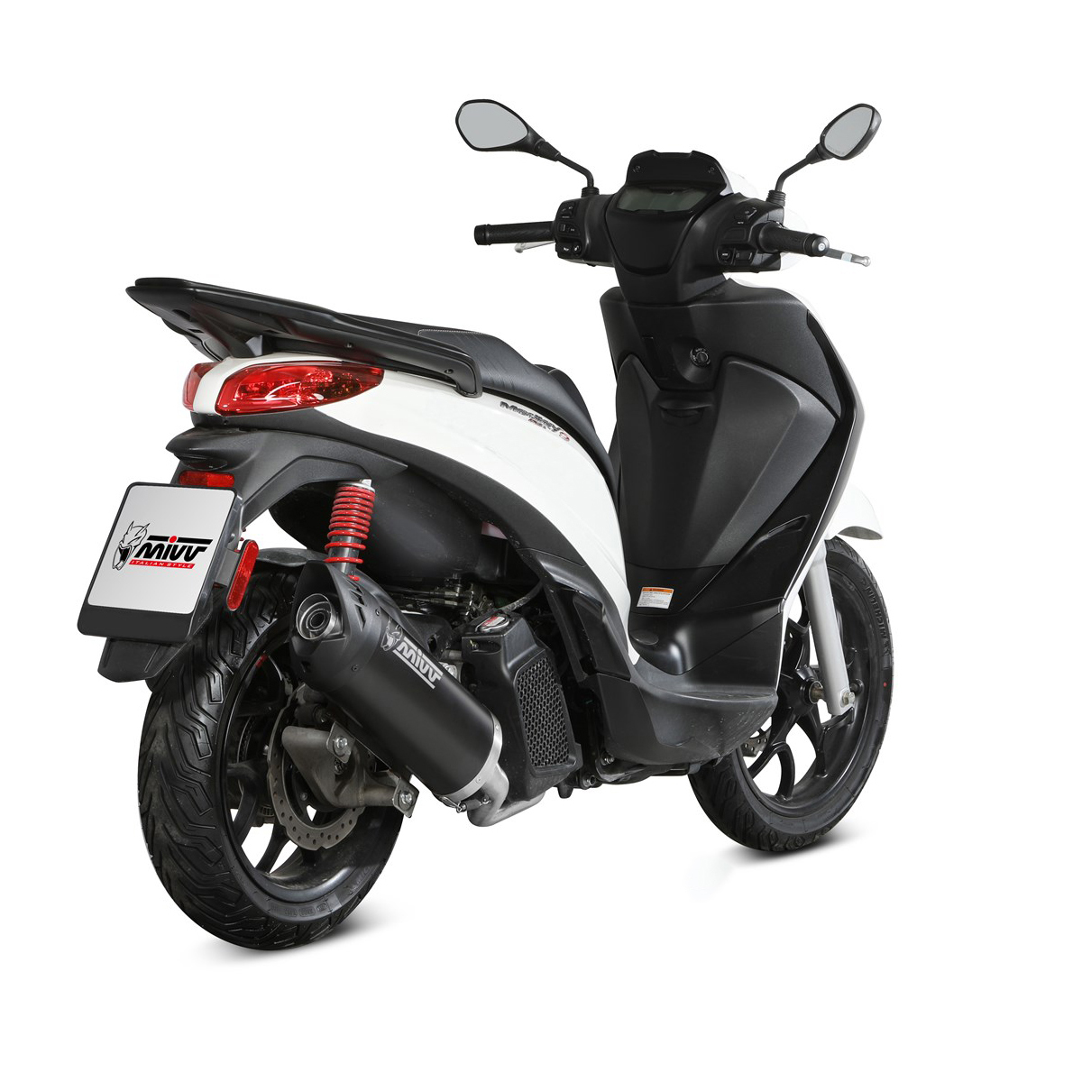 MIVV Auspuff Mover MV.PG.0010.KV 1-1 black for Medley 125/150