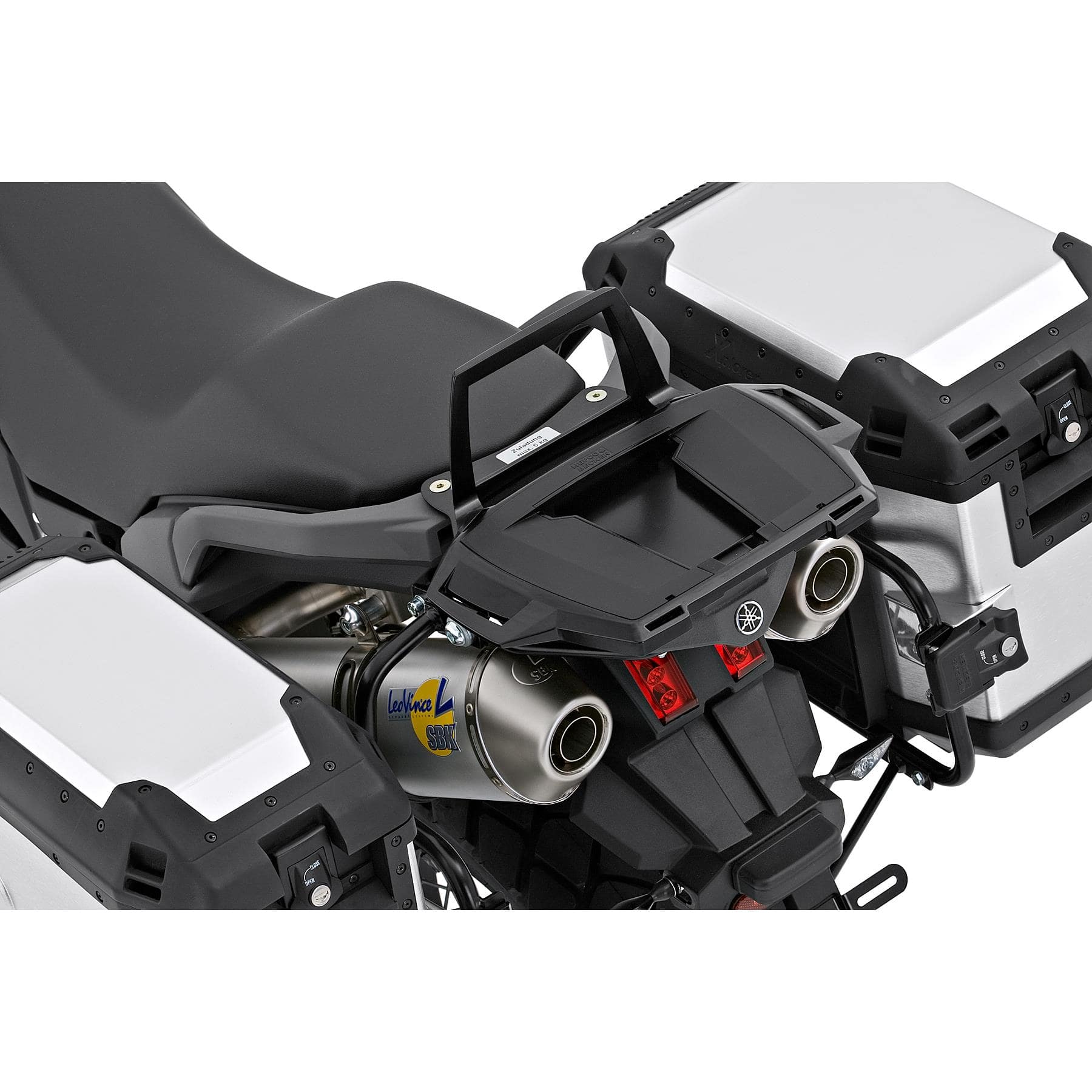 Hepco & Becker Alurack Gepäckbrücke schwarz für XT 660 Z Tenere 2008-2016 - Motorradzubehör - Motorradgepäck