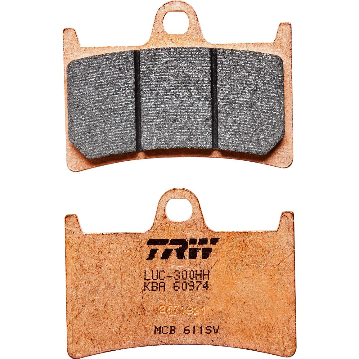 TRW Lucas-Bremsbeläge Sintermetall Street MCB611SV 69,2x51,3x8,8mm-5707331268000870