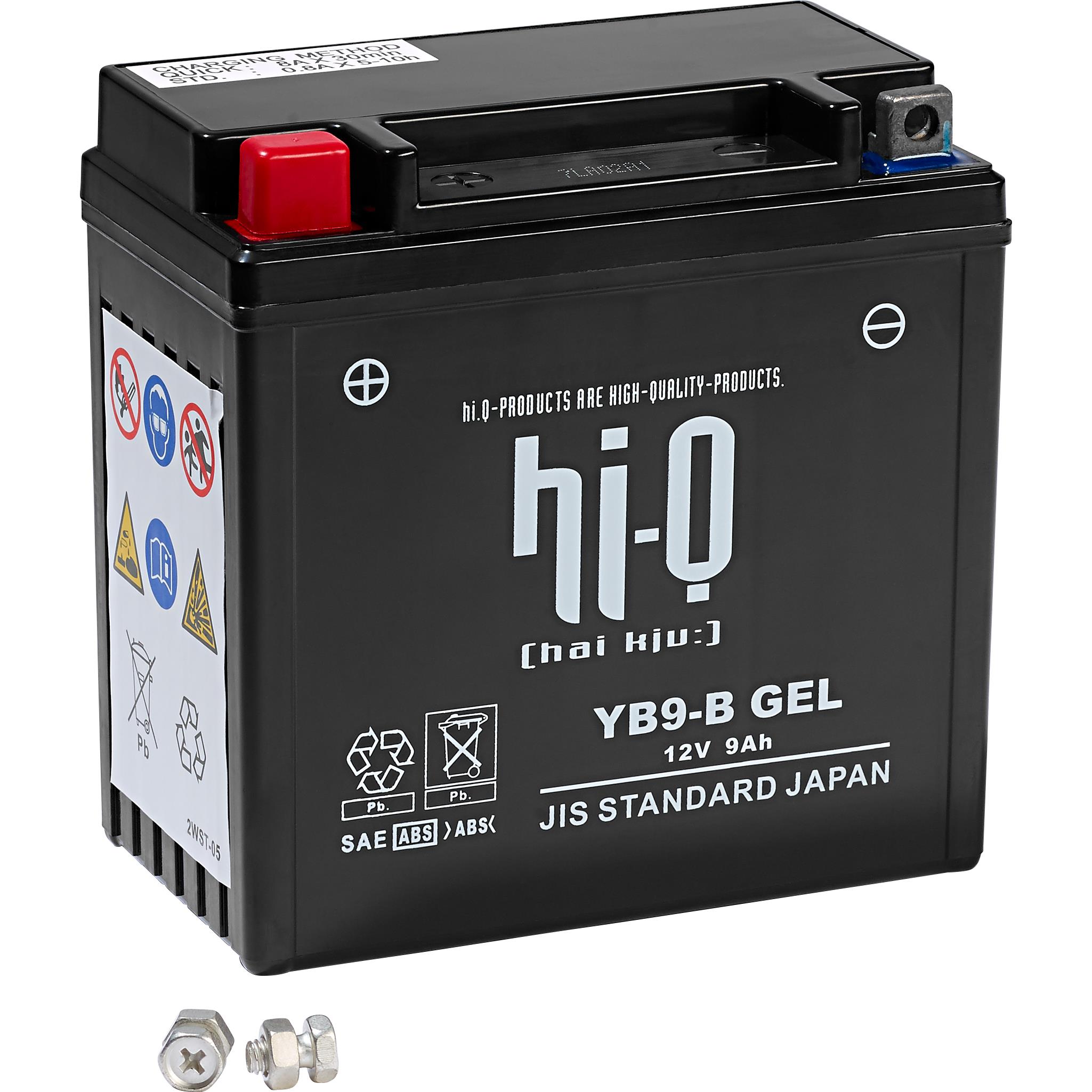 Hi-Q batteria AGM Gel sigillata HB9-B, 12V, 9Ah