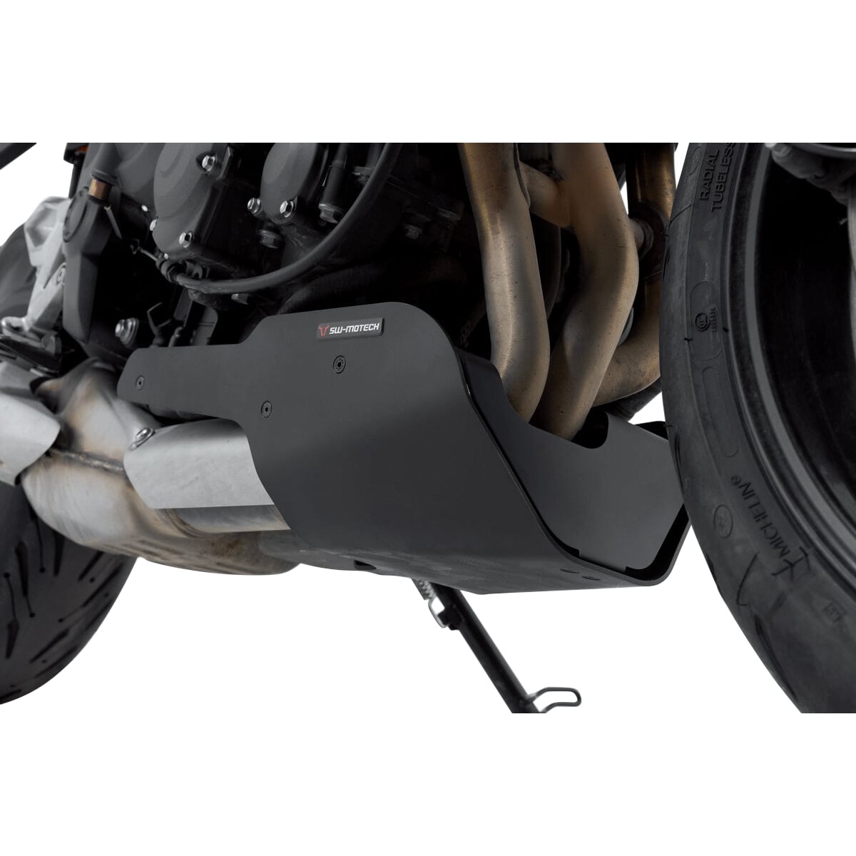 SW-MOTECH Bugspoiler Alu schwarz für Triumph Trident/Tiger Sport 660 - Motorradteile & Ersatzteile - Anbauteile