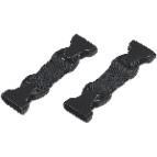 SW-MOTECH Ersatzteil Adapterstücke Paar Female BC.ZUB.00.067.30000 - Motorradzubehör - Motorradgepäck