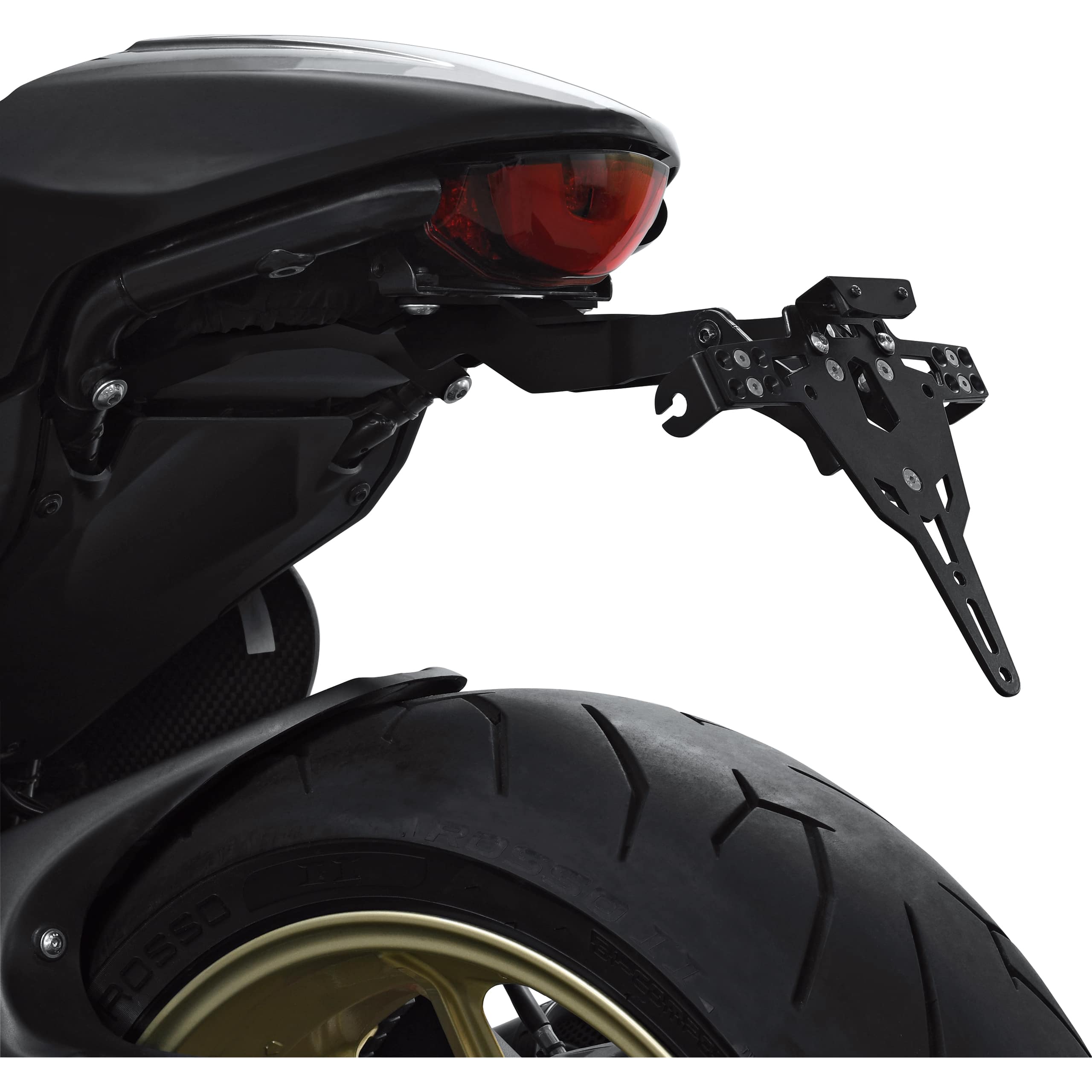 Zieger Kennzeichenhalter Pro für Ducati Scrambler 800 2017- - Motorradteile & Ersatzteile - Anbauteile