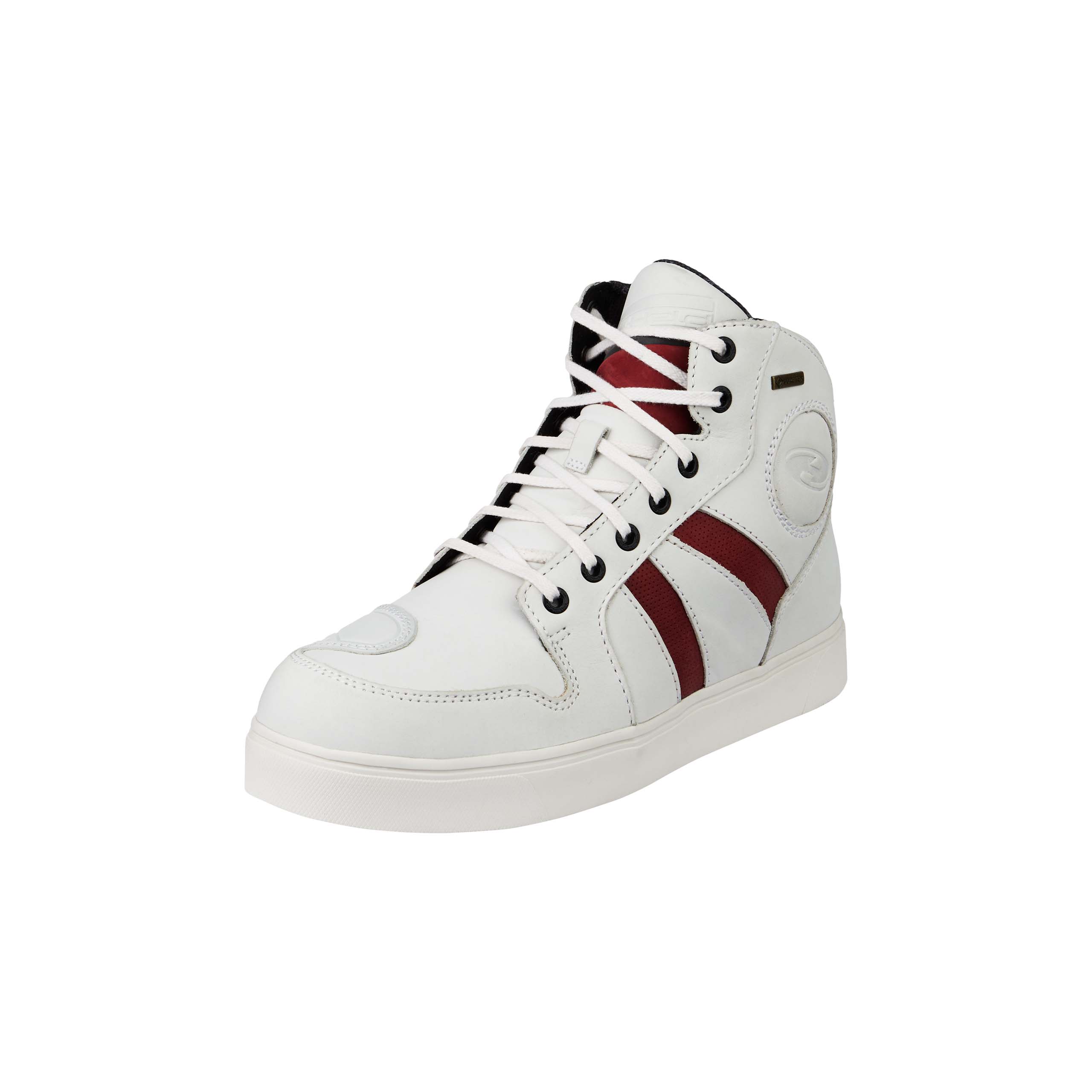 Held-Sirmione Motorradschnürstiefel kurz weiß 43-3006711999004743
