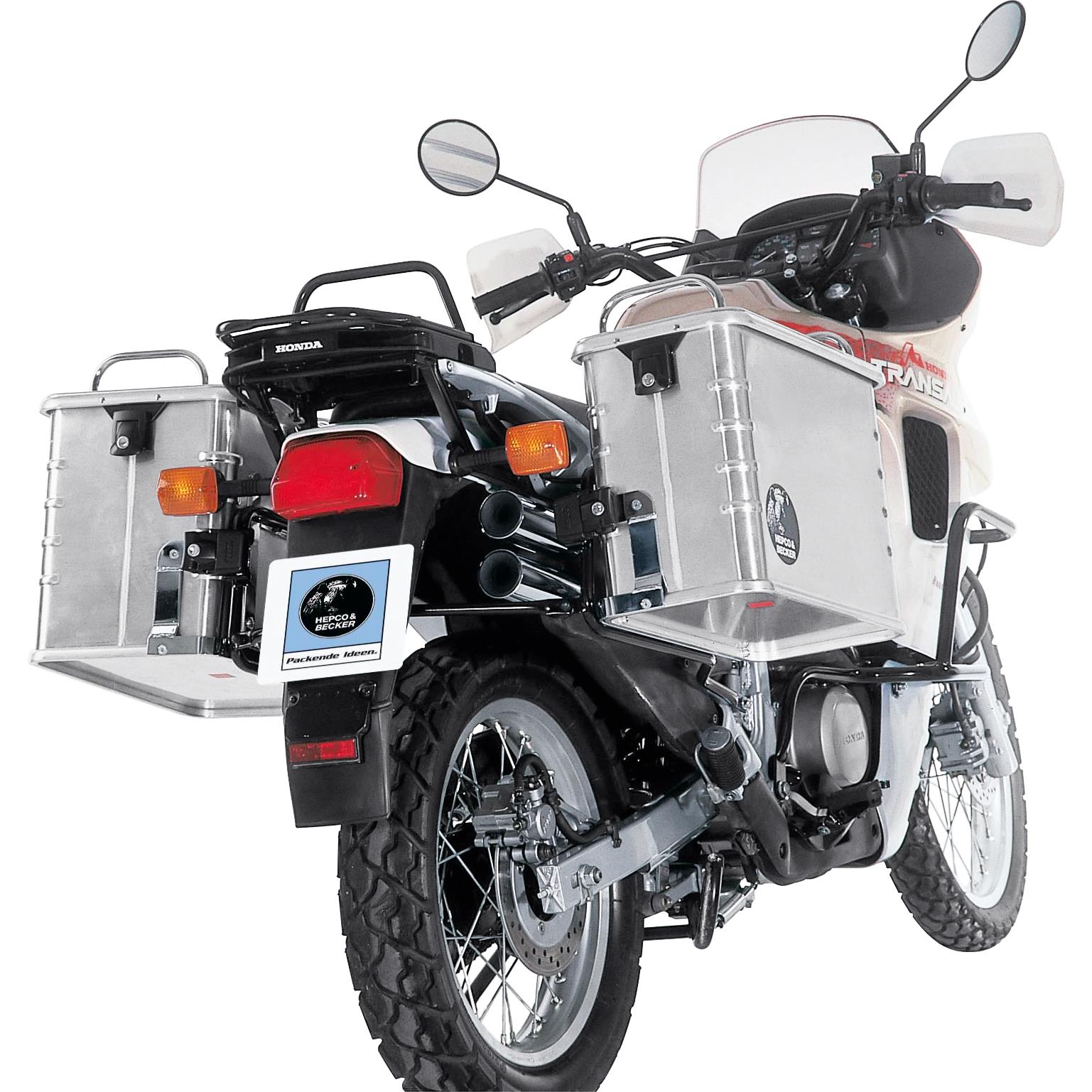 Hepco & Becker Seitenkoffer Alu Standard 35 rechts 36 Liter - Motorradzubehör - Motorradgepäck