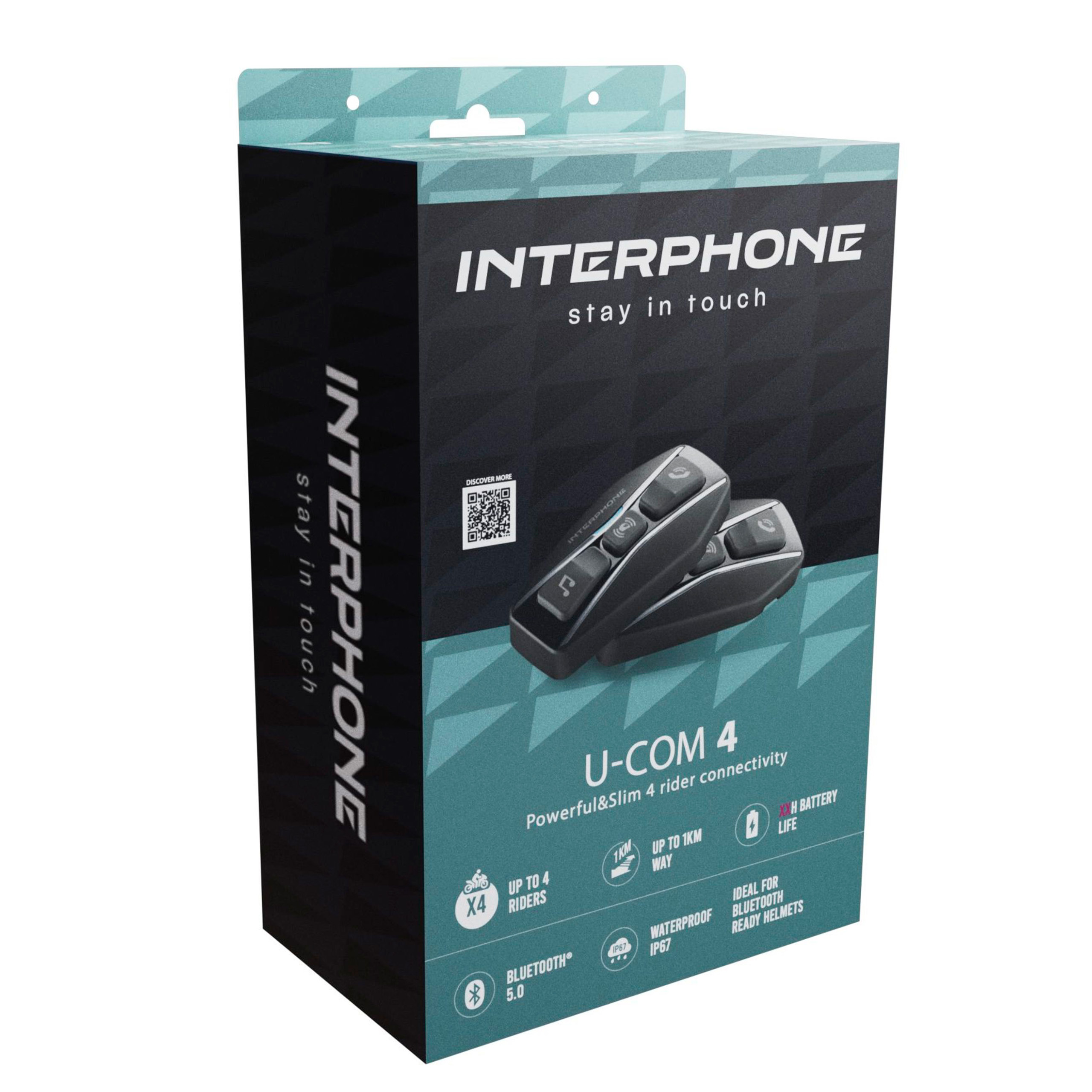 Interphone-U-Com 4 Twin Pack-0002264178000000