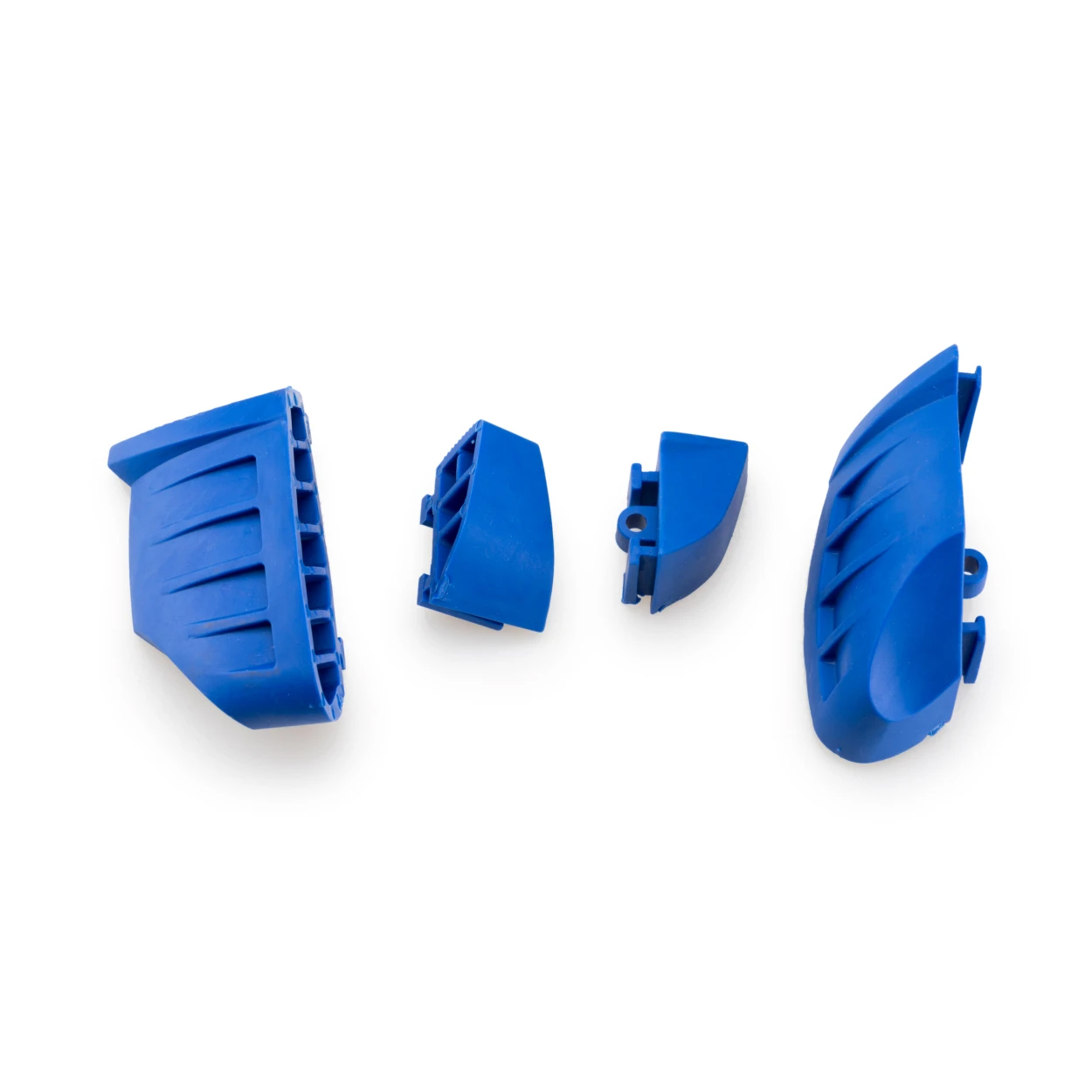 Puig rubber inserts front/rear for crash pads Pro 2.0 blue