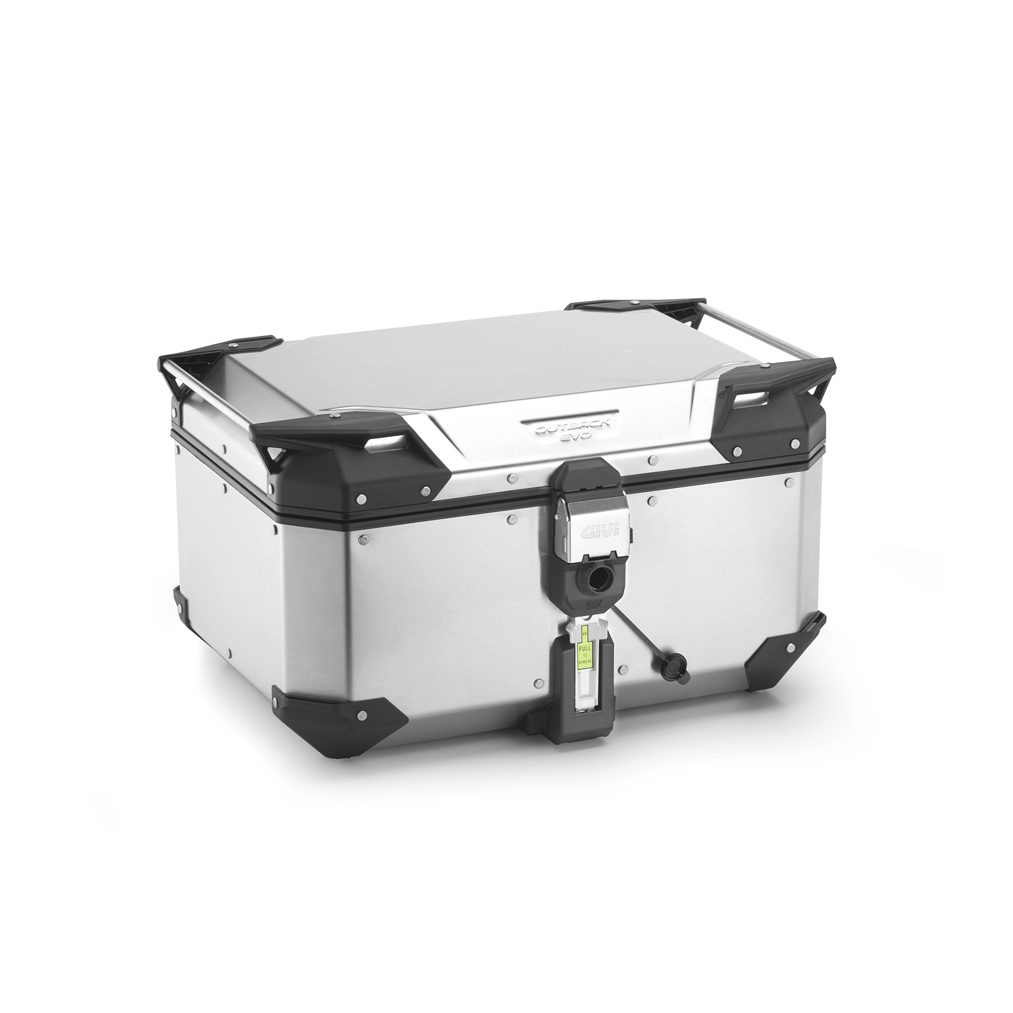 Givi-Monokey® Topcase Alu Trekker Outback Evo 58 Liter oS natur-0000437203000003