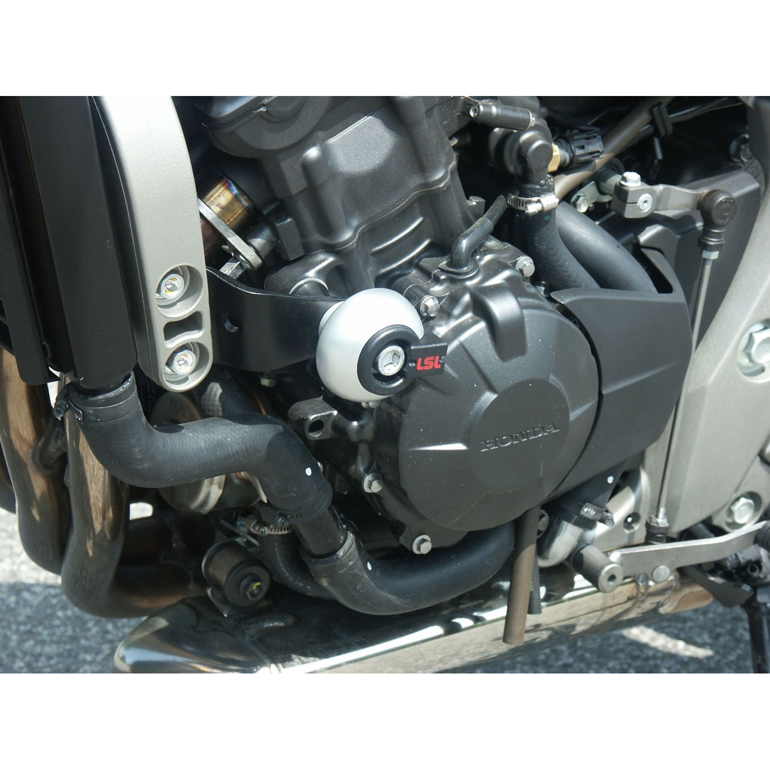 LSL Sturzpadanbausatz Crash Pad für Honda CB 600 Hornet 07-14 - Motorradteile & Ersatzteile - Anbauteile