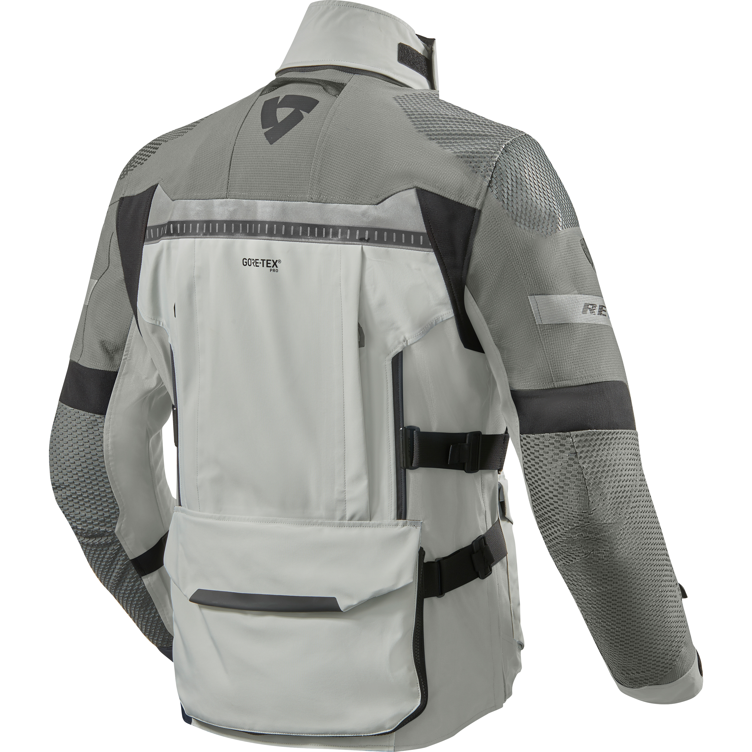 REV'IT!-Dominator 3 GTX Textiljacke silber/anthrazit XL-2018411999010011