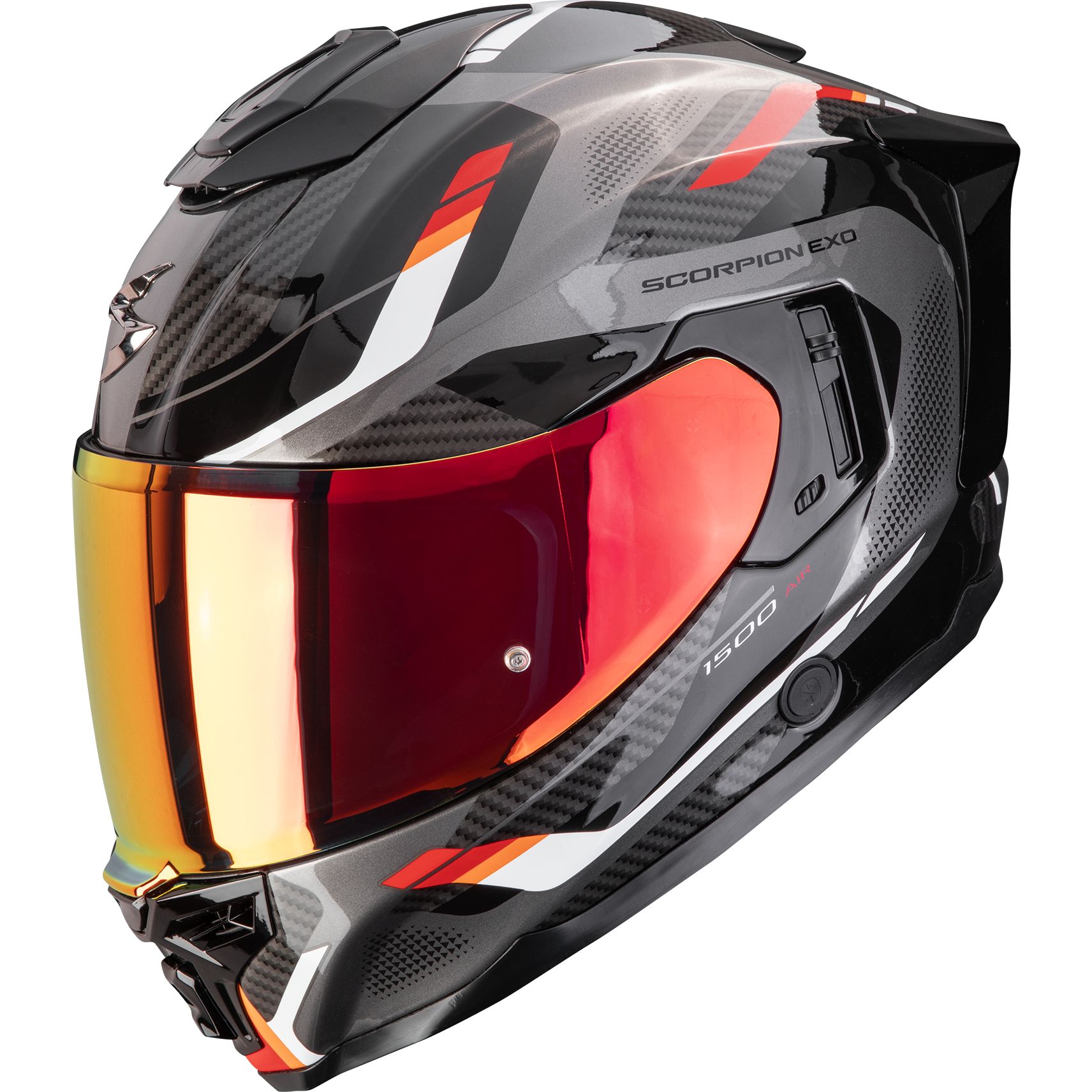 Scorpion EXO 1500 Air Sleek schwarz/rot L - Helme & Brillen - Motorradhelme