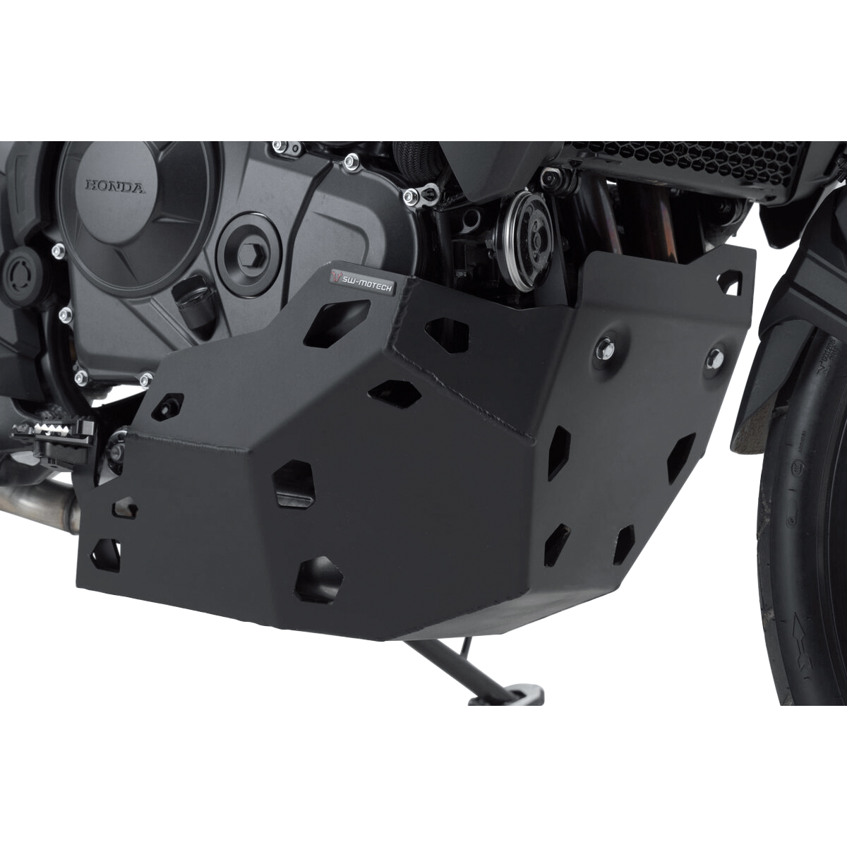 SW-MOTECH-Motorschutz Alu schwarz für Honda XL 750 Transalp-5671631000000950
