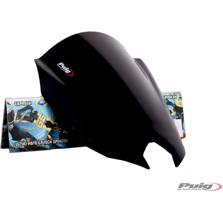 Puig Tourenscheibe schwarz für Yamaha XJ 6 Diversion F - Motorradteile & Ersatzteile - Verkleidungen & Abdeckungen