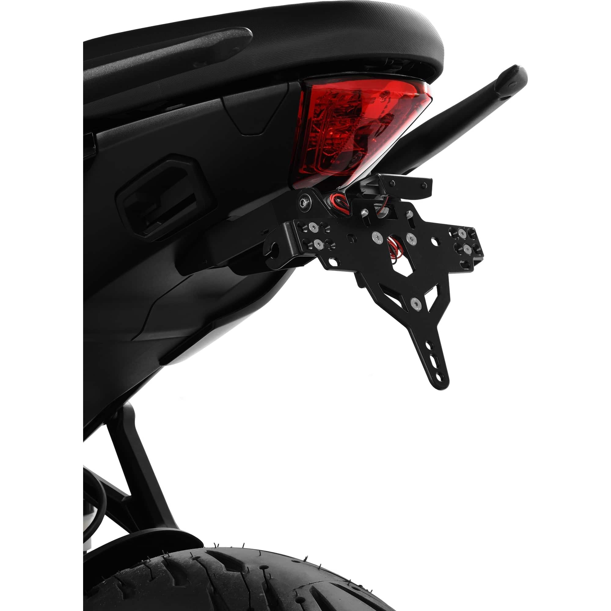 Zieger Kennzeichenhalter Pro Schweiz für Triumph Tiger Sport 660/80 - Motorradteile & Ersatzteile - Anbauteile