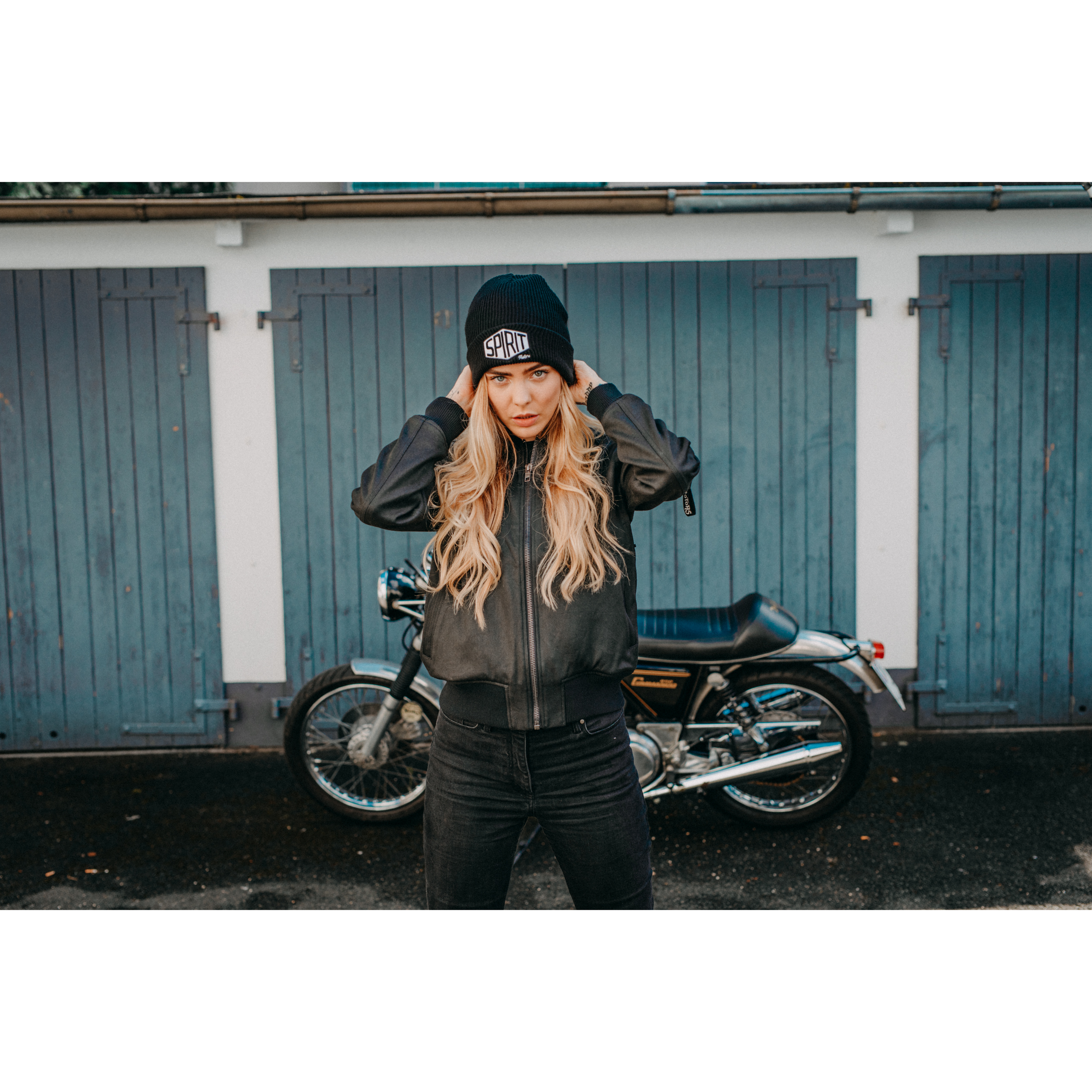 Spirit Motors-Taylor Label Beanie schwarz-8019141999001999