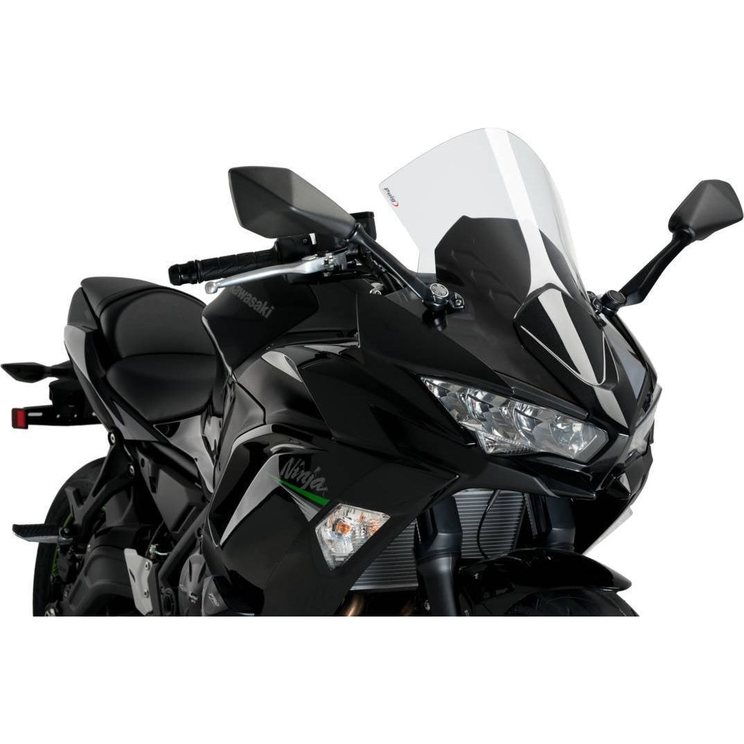Puig R-Racer Scheibe klar für Kawasaki Ninja 650 2020- - Motorradteile & Ersatzteile - Verkleidungen & Abdeckungen