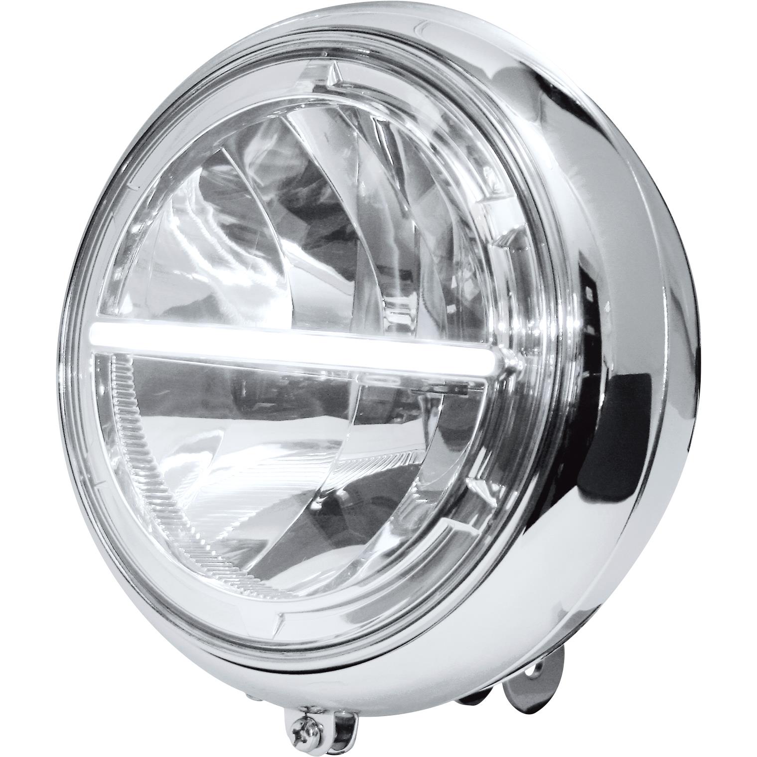 Highsider-Voyage LED Hauptscheinwerfer 205 mm unten chrom-5697941033004230