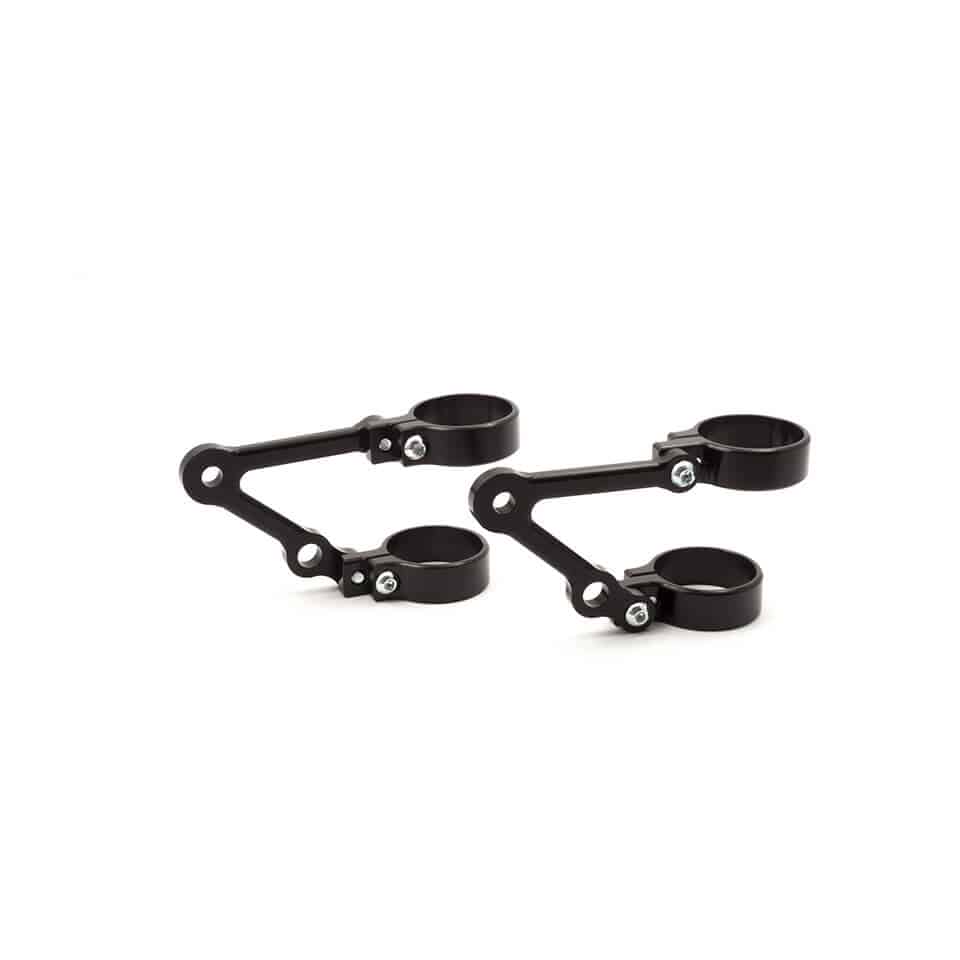 LSL Lampenhalter Ø43mm, kurz, mit Blinkeraufnahme - Motorradteile & Ersatzteile - Beleuchtung