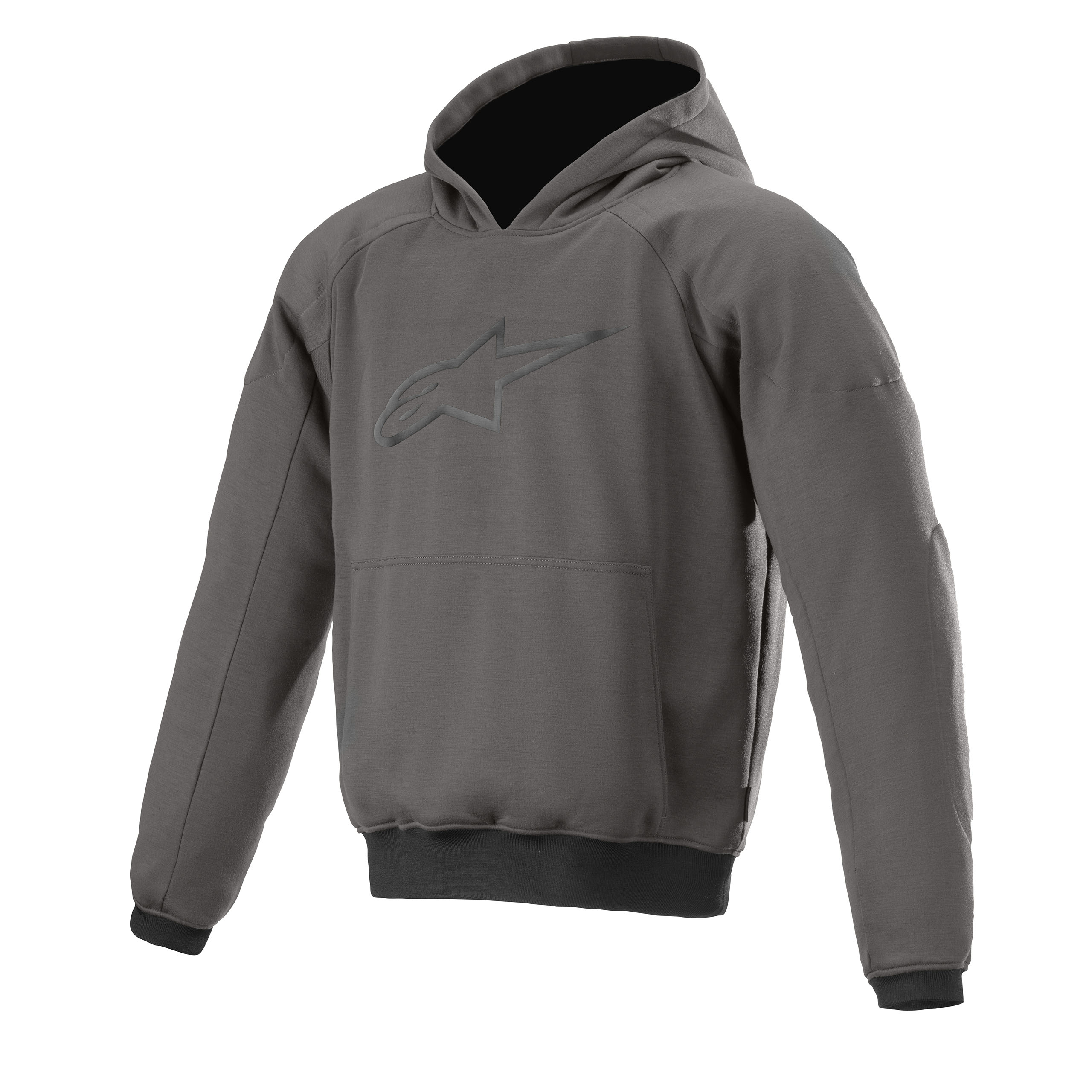 Alpinestars Ageless Hoodie asphalt melange M - Motorradbekleidung - Sport Motorradbekleidung