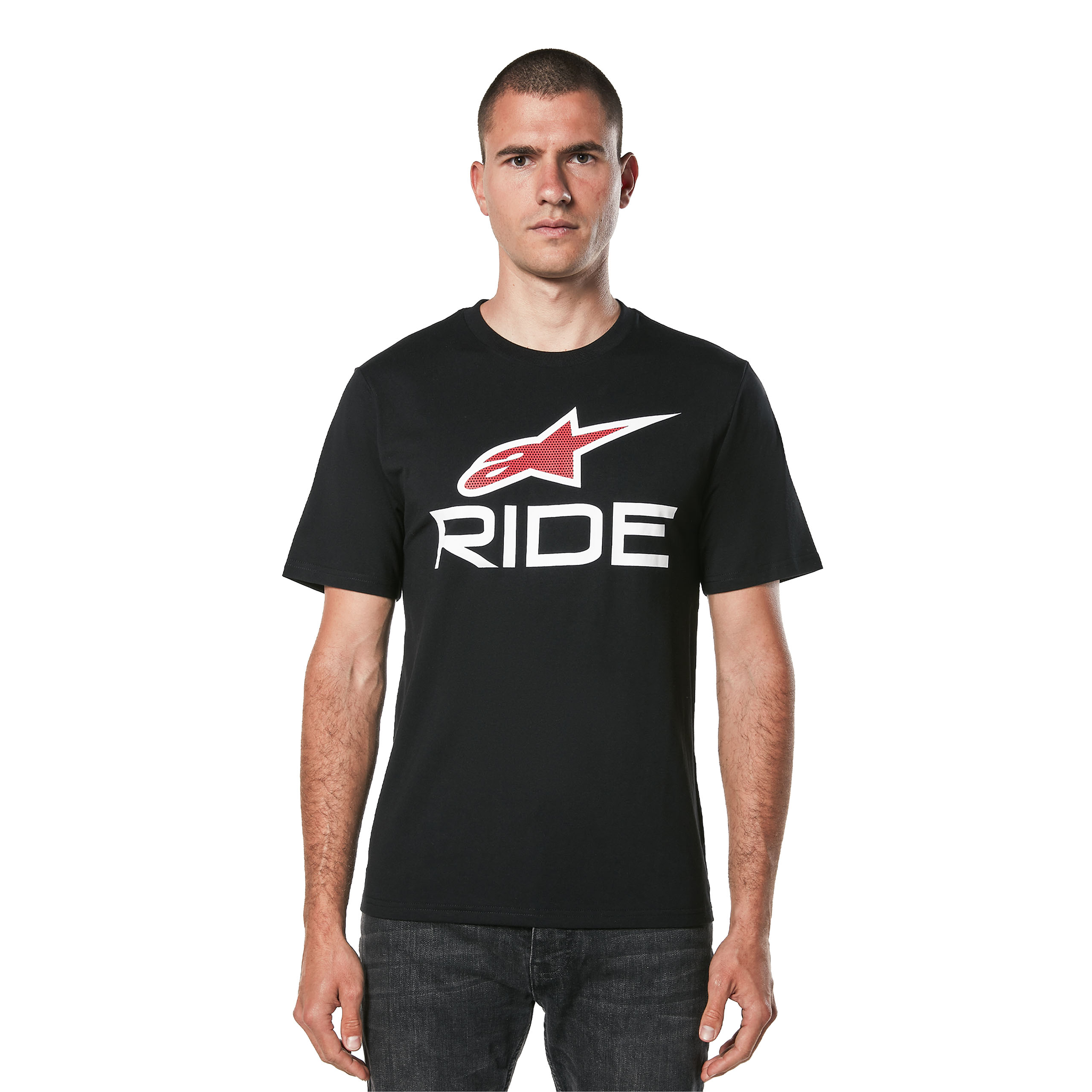 Alpinestars-Ride 4.0 CSF T-Shirt schwarz/weiß/rot M-0001814003035009