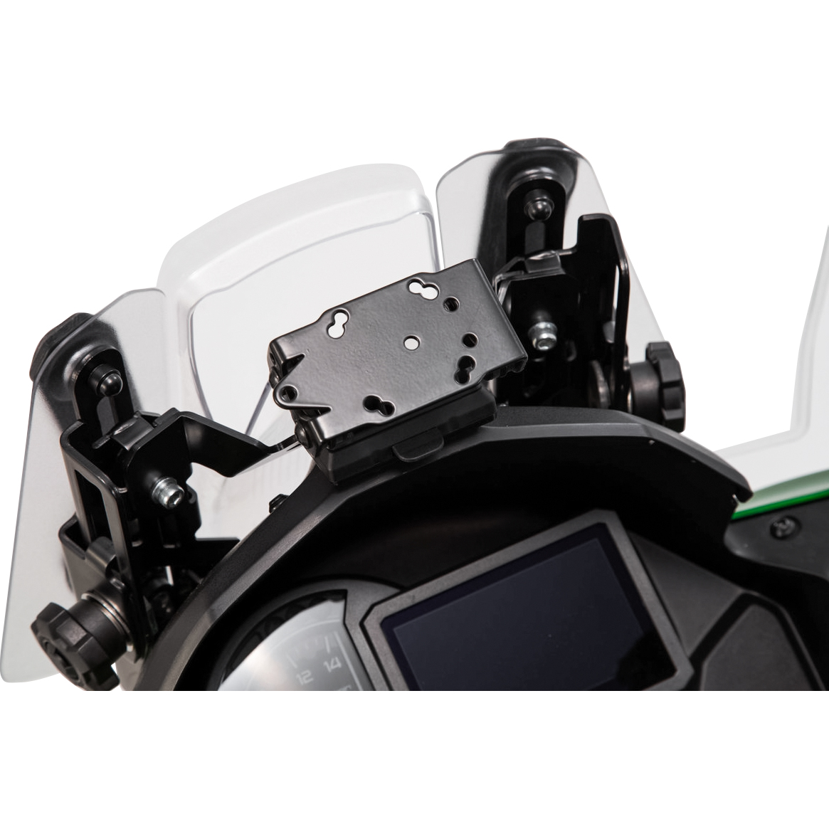 SW-MOTECH-Navi-Halter Quick-Lock an Cockpit für Kawasaki-5663921181010680