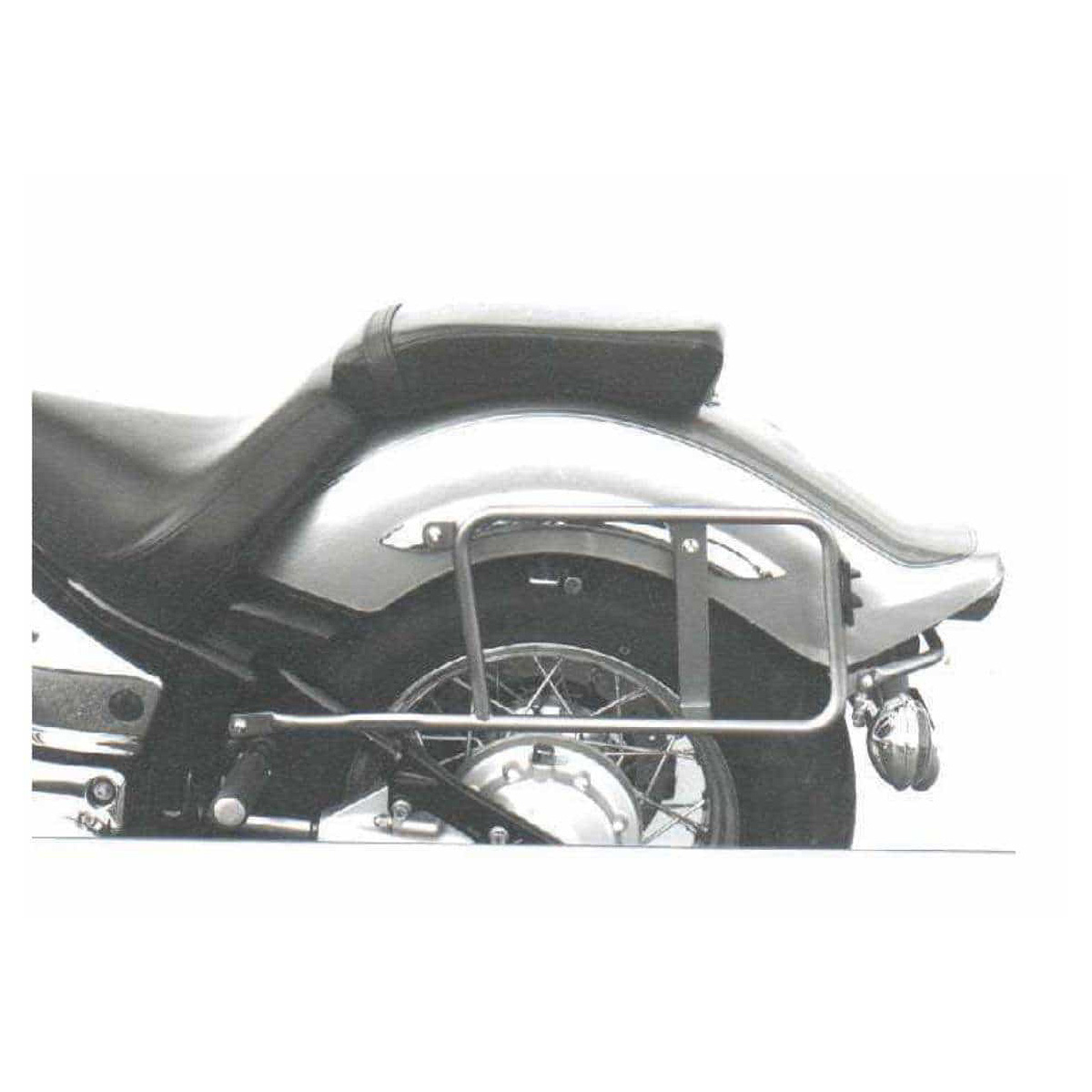 Hepco & Becker Seitenkofferträger chrom für Yamaha XVS 1100 Drag Star - Motorradzubehör - Motorradgepäck