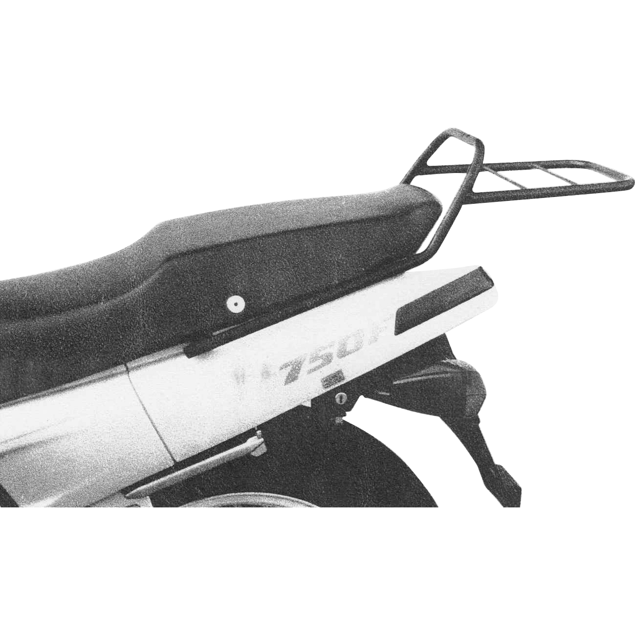 Hepco & Becker Rohrgepäckbrücke TC schwarz für Honda VFR 750 F 1988-1989 - Motorradzubehör - Motorradgepäck