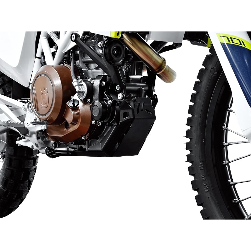 Zieger Motorschutz Alu schwarz für Husqvarna FE 701 Enduro/Supermot - Motorradteile & Ersatzteile - Verkleidungen & Abdeckungen