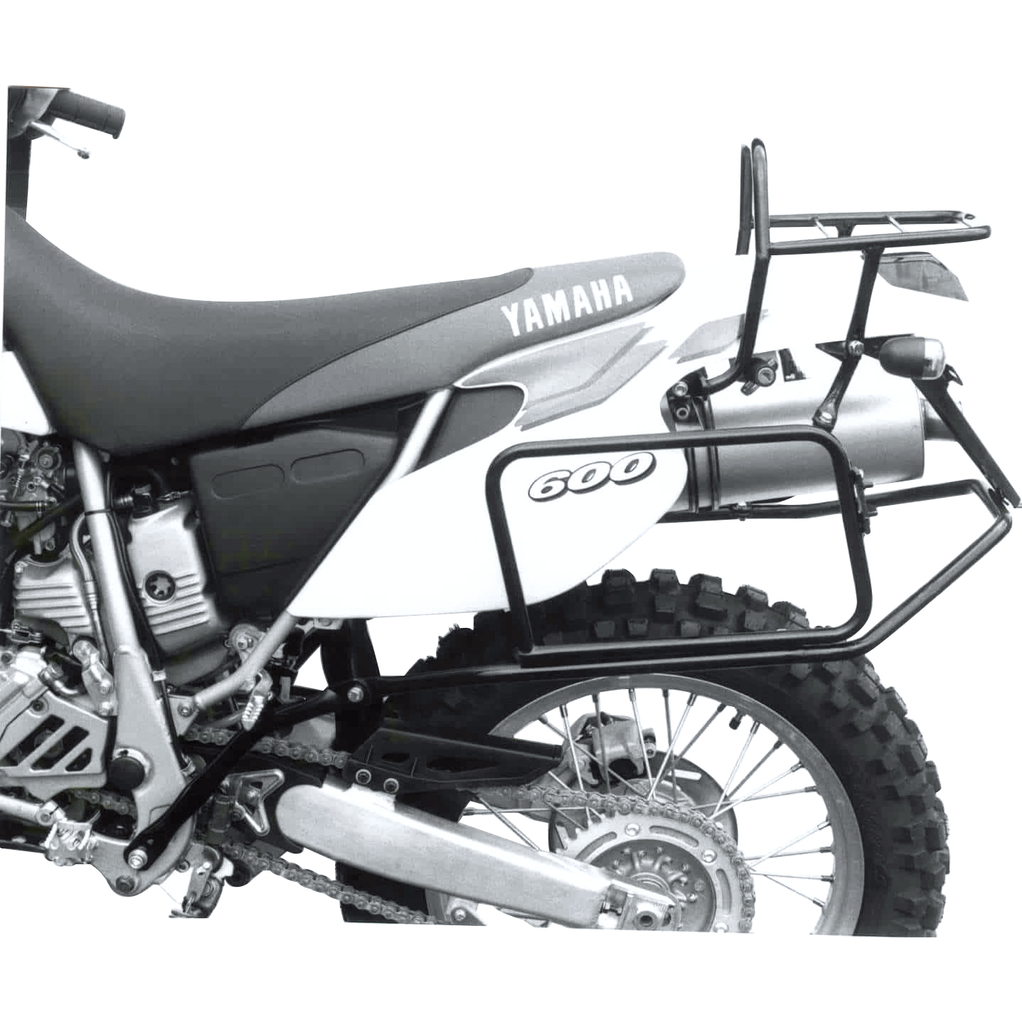 Hepco & Becker Seitenkofferträger schwarz für Yamaha TT 600 R/RE 1998-2005 - Motorradzubehör - Motorradgepäck