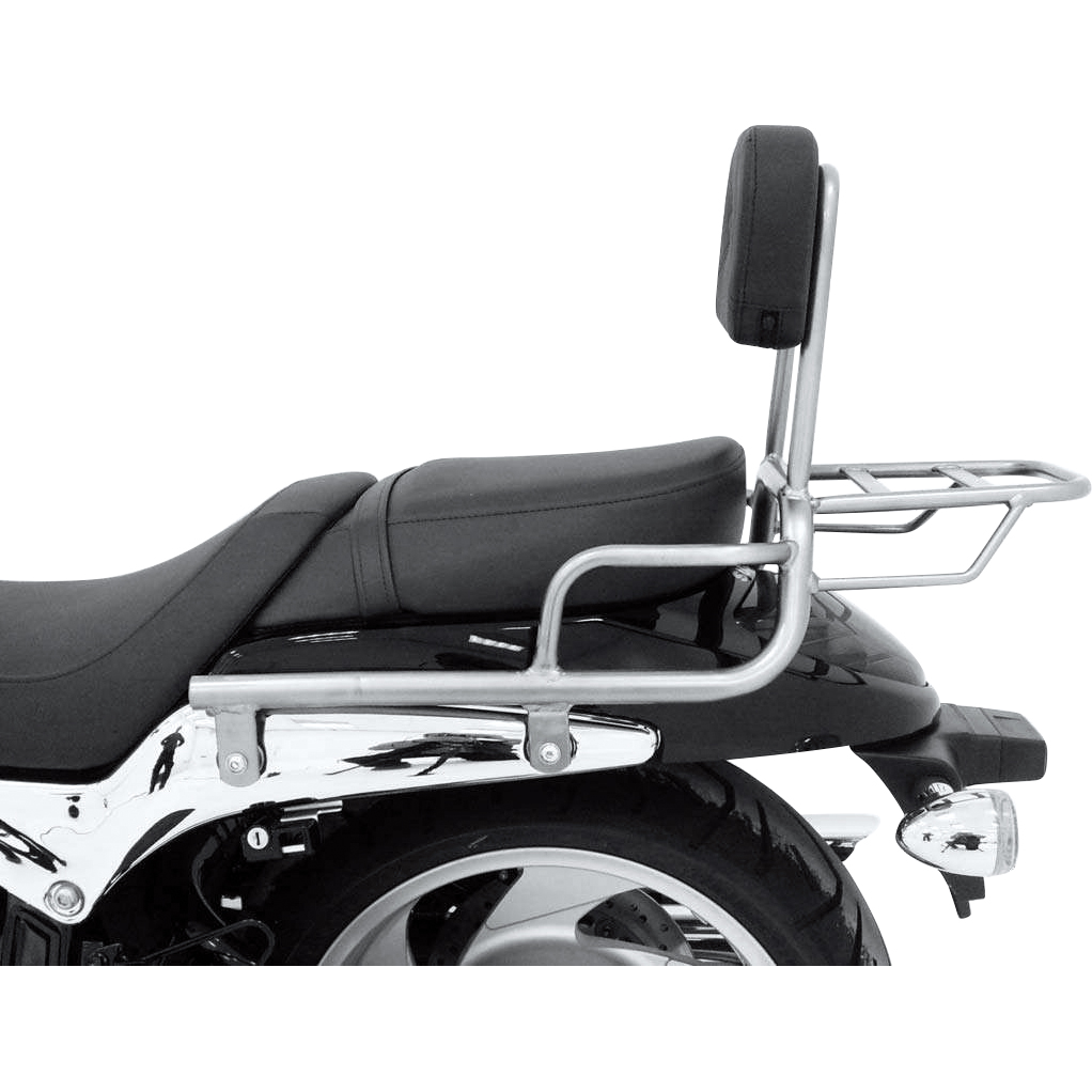 Hepco & Becker Sissybar mit Gepäckträger chrom für Suzuki M 1500 Intruder - Motorradteile & Ersatzteile - Anbauteile
