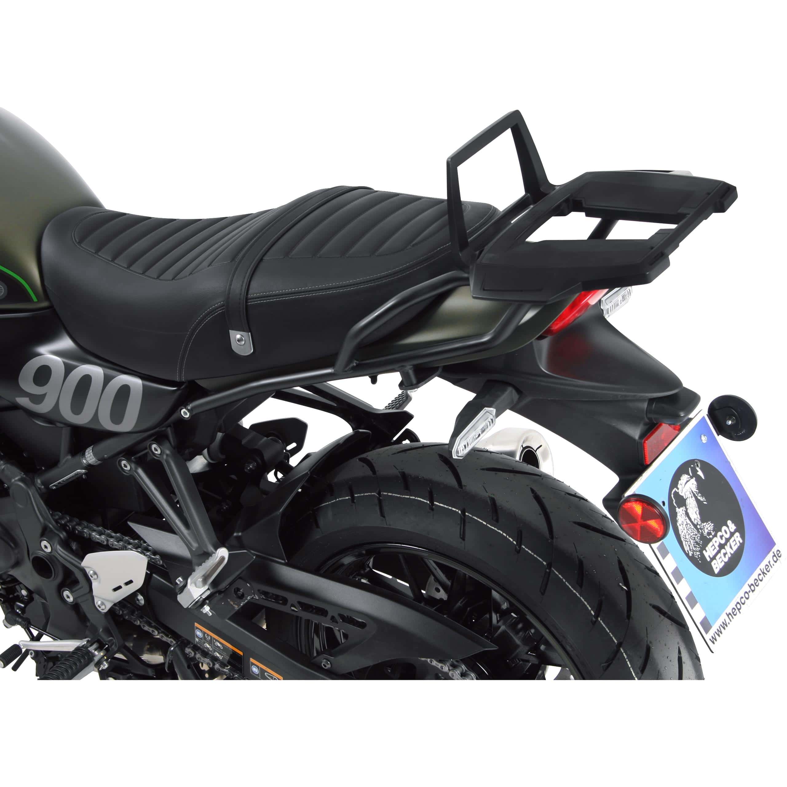 Hepco & Becker Alurack Gepäckbrücke schwarz für Kawa Z 900 RS /Cafe 18-24 - Motorradzubehör - Motorradgepäck