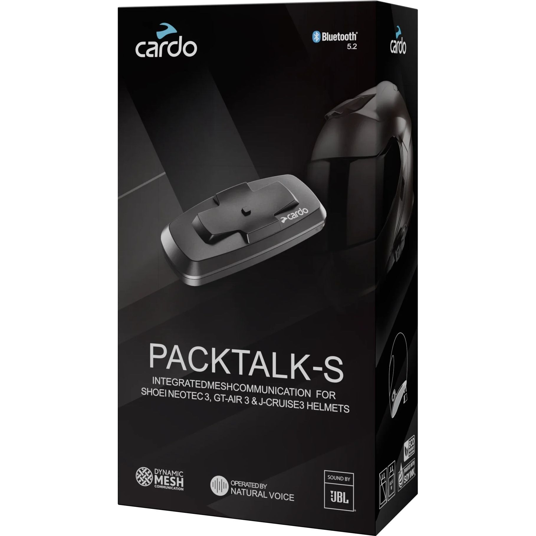 Cardo Packtalk-S für Shoei GEN 3 Helme - Helme & Brillen - Helmkommunikation