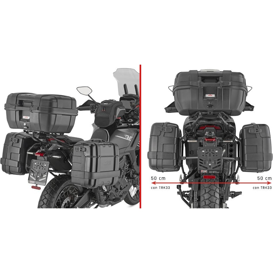 Givi Seitenträger Monokey® PLO7607MK für Zontes 703F - Motorradzubehör - Motorradgepäck