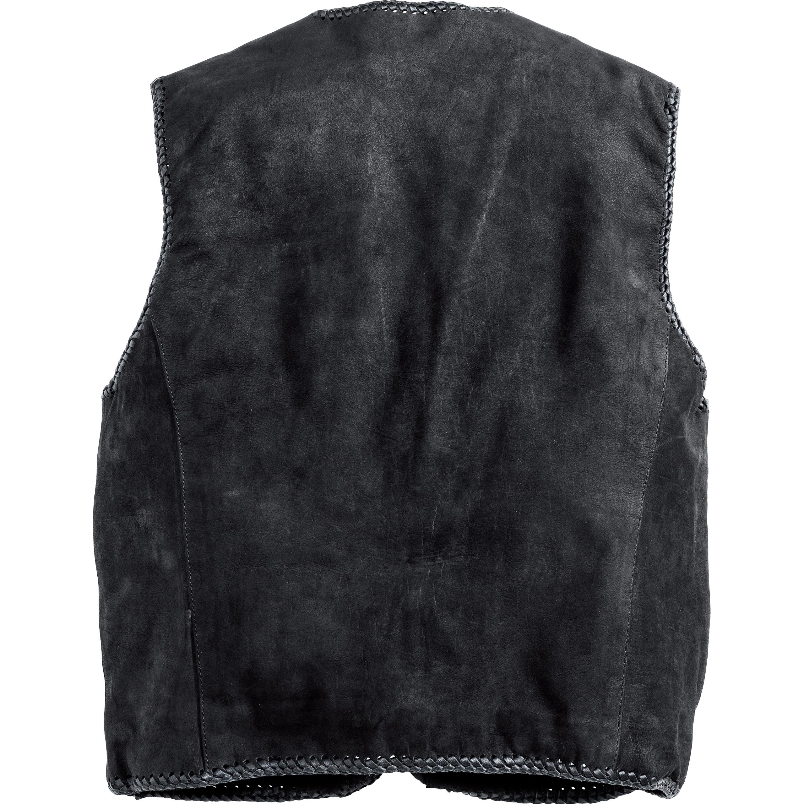 Spirit Motors-Velourslederweste 1.0 schwarz 3XL-8011001999001013
