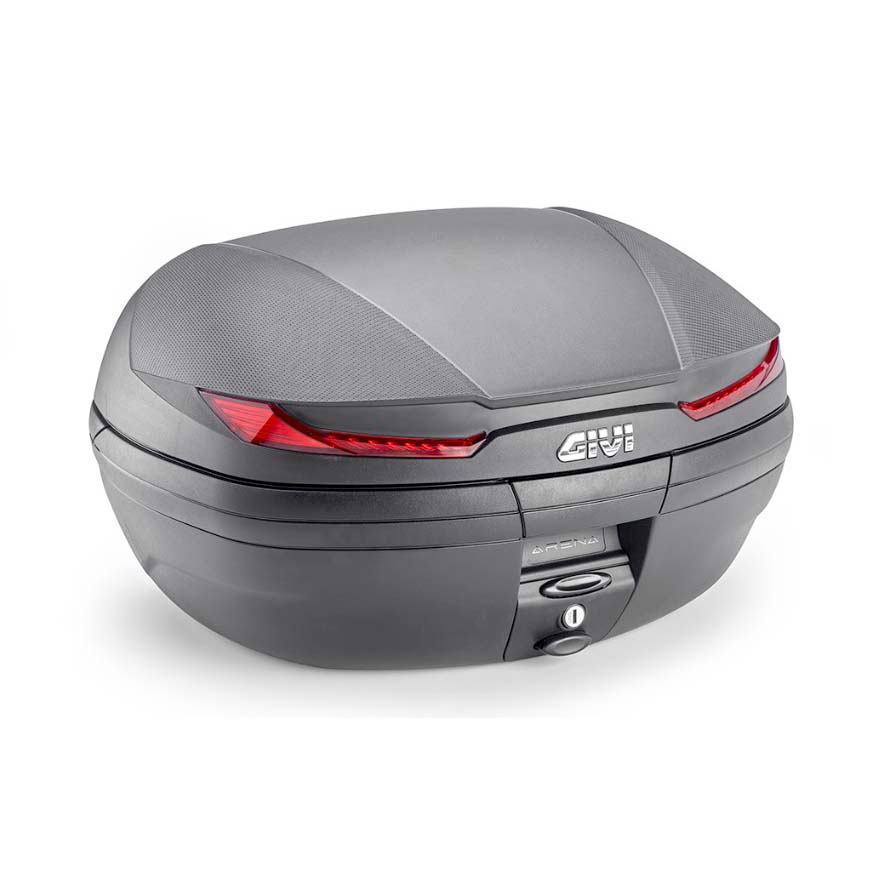 Givi-Monokey® Topcase V45N Arena schwarz mit roten Reflektoren-0000430204000000