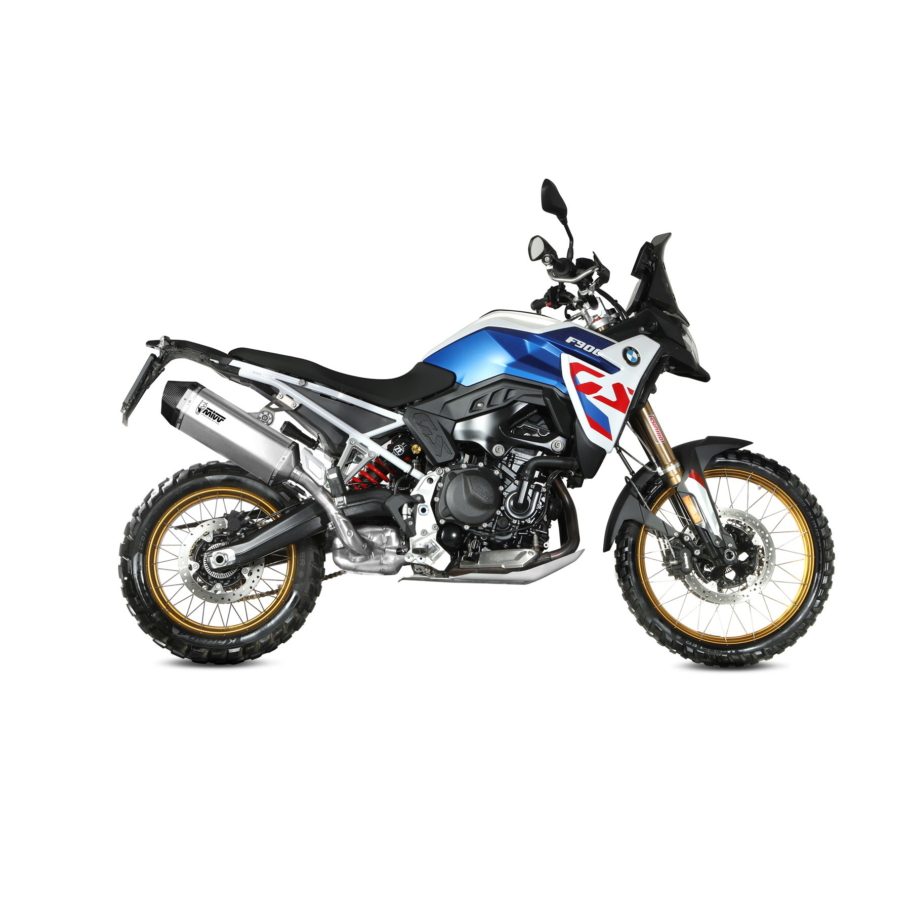 MIVV Auspuff Speed Edge Edelstahl für BMW F 900 GS - Motorradteile & Ersatzteile - Auspuff