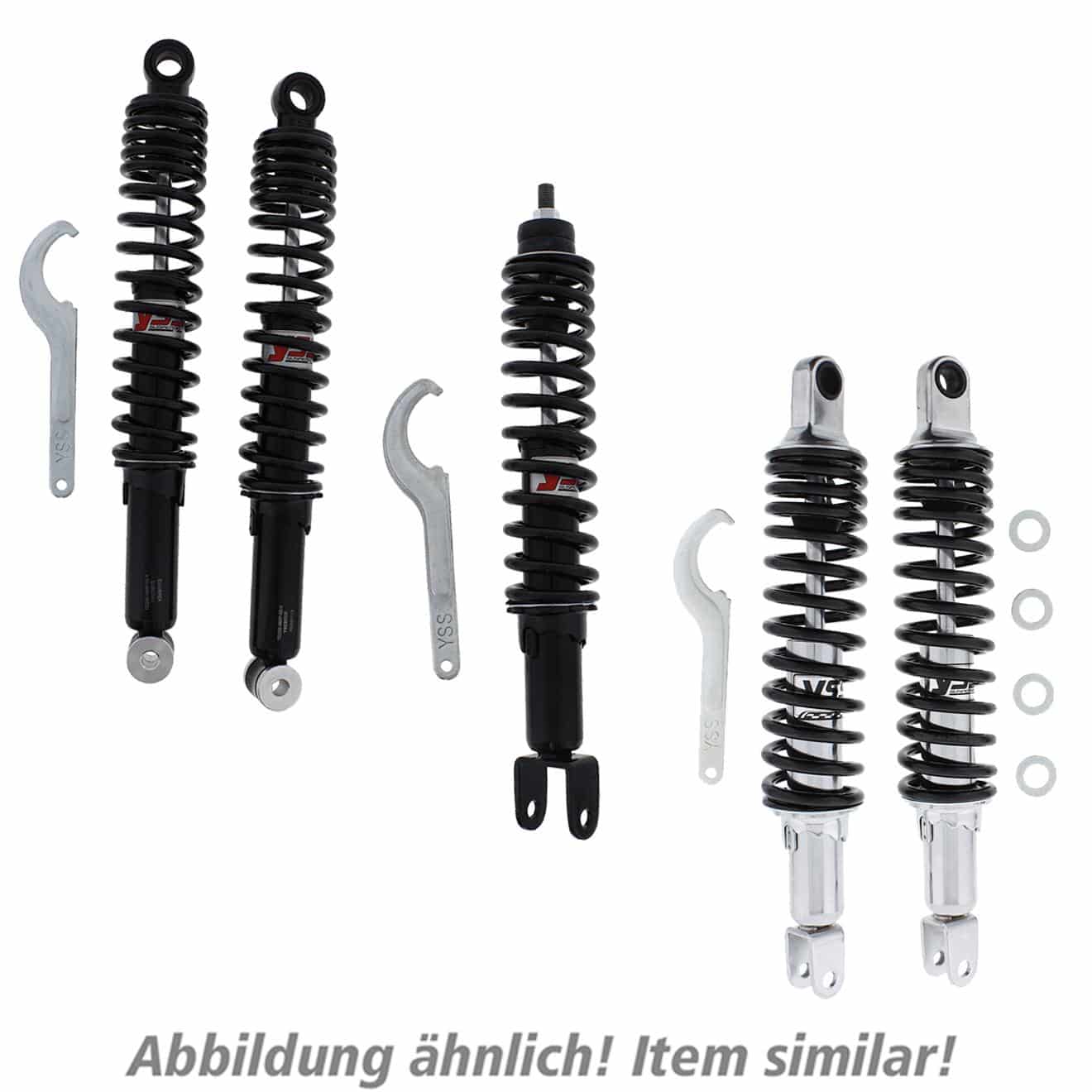 YSS-Federbein VD220-270P-02-88 schwarz vorne für Speedfight 50-5701761040999440