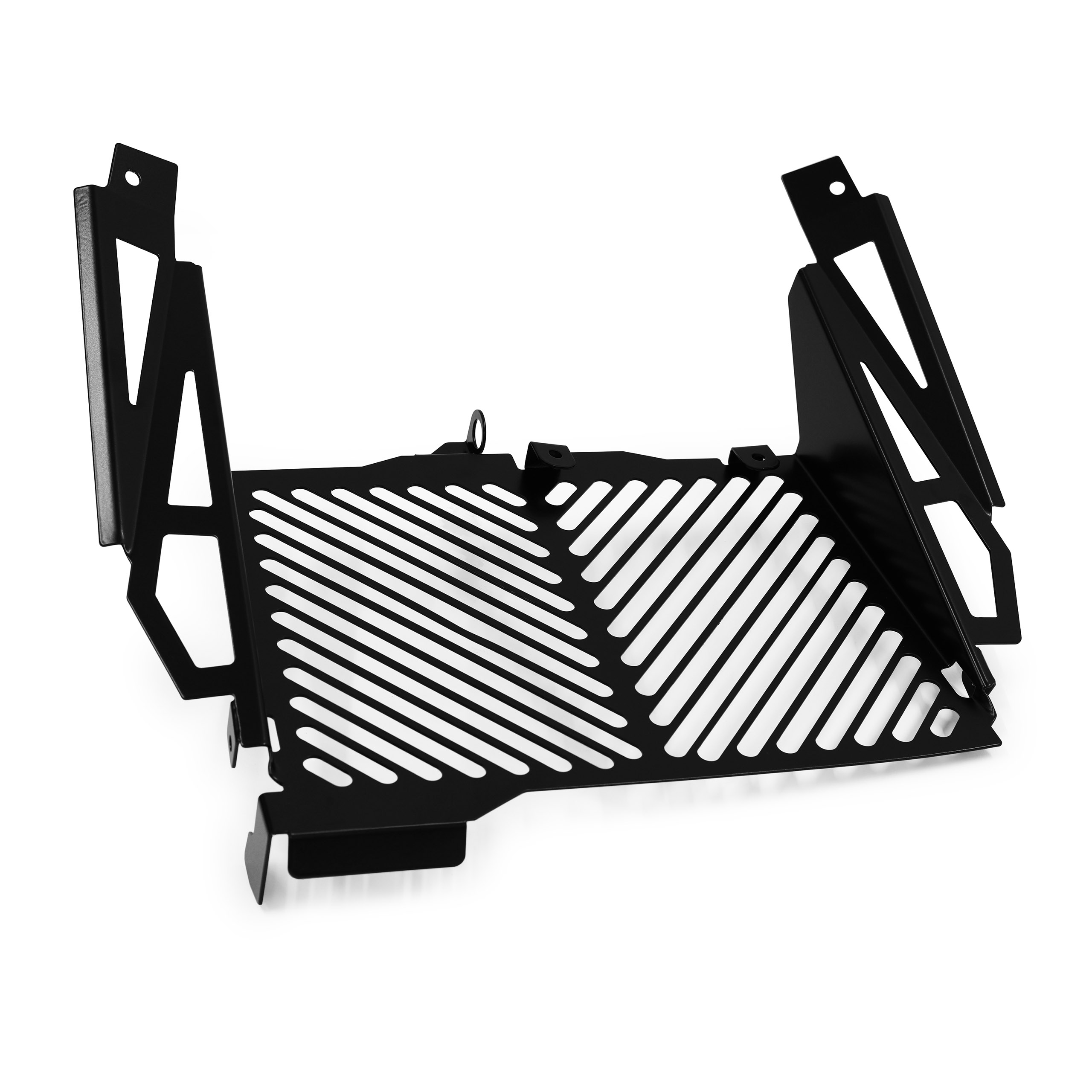 Zieger Kühlerabdeckung Clean schwarz für Yamaha Ténéré 700 World Ra - Motorradteile & Ersatzteile - Verkleidungen & Abdeckungen