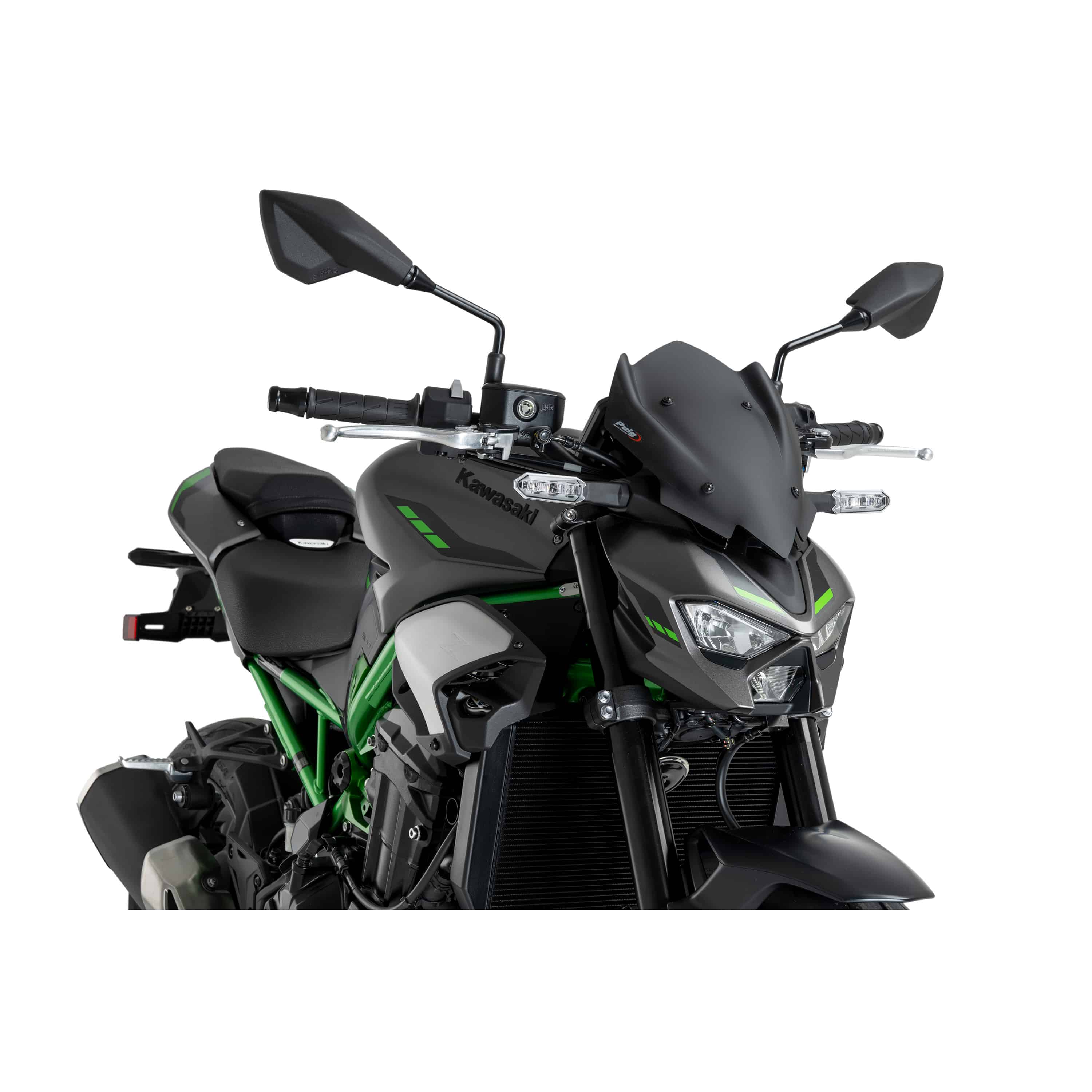 Puig Windschutzscheibe NG Sport mattschwarz für Z 900 /SE 2025- - Motorradteile & Ersatzteile - Anbauteile