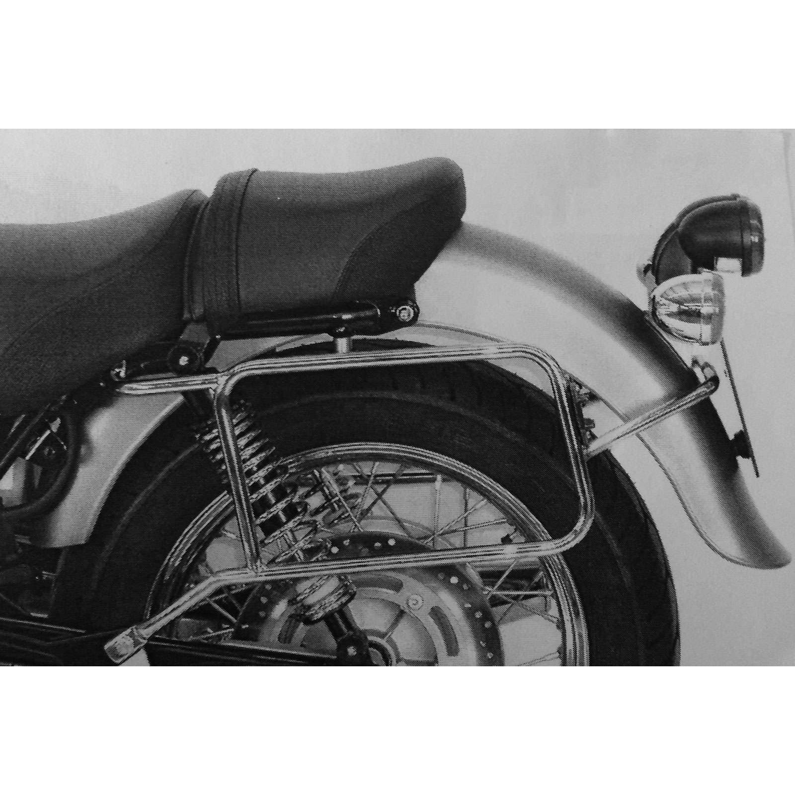 Hepco & Becker Seitenkofferträger chrom für California Stone 2001-2005 - Motorradzubehör - Motorradgepäck