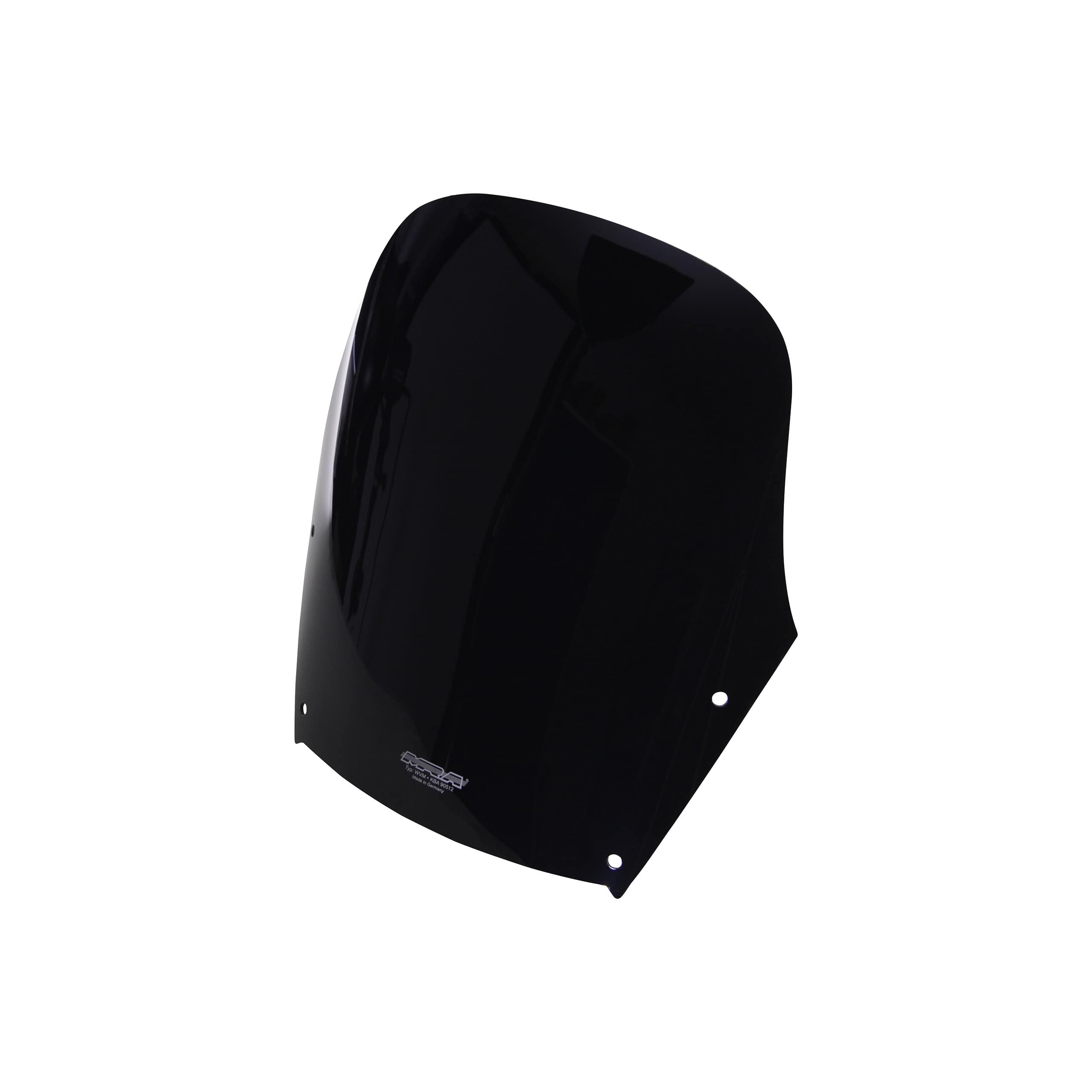 MRA fairing screen original shape O black for DR 650 RS/RSE