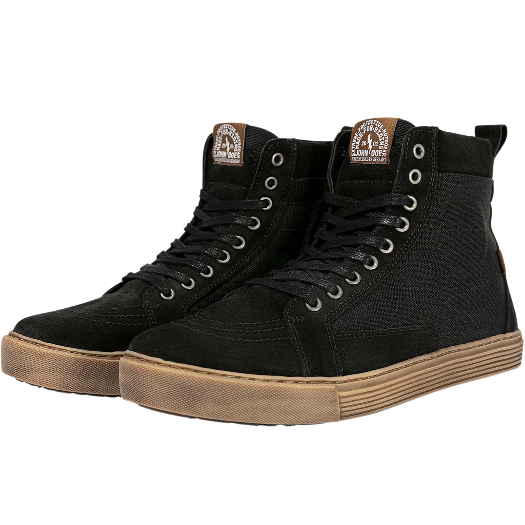 John Doe-Neo Sneaker Damen Motorradschuhe schwarz/braun 36-0000454999044736