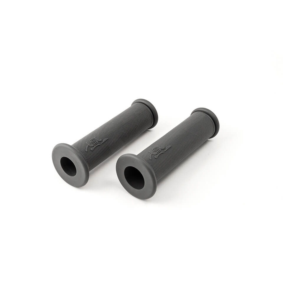 LSL Lenkergriffgummipaar 22mm Sport 125mm weich grau - Motorradteile & Ersatzteile - Lenker, Griffe & Hebel