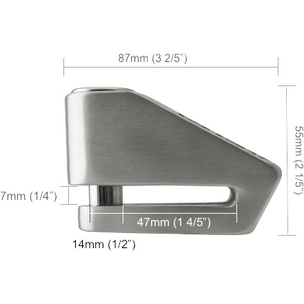 XENA-X2 Bremsscheibenschloss 14mm-0000522013000000