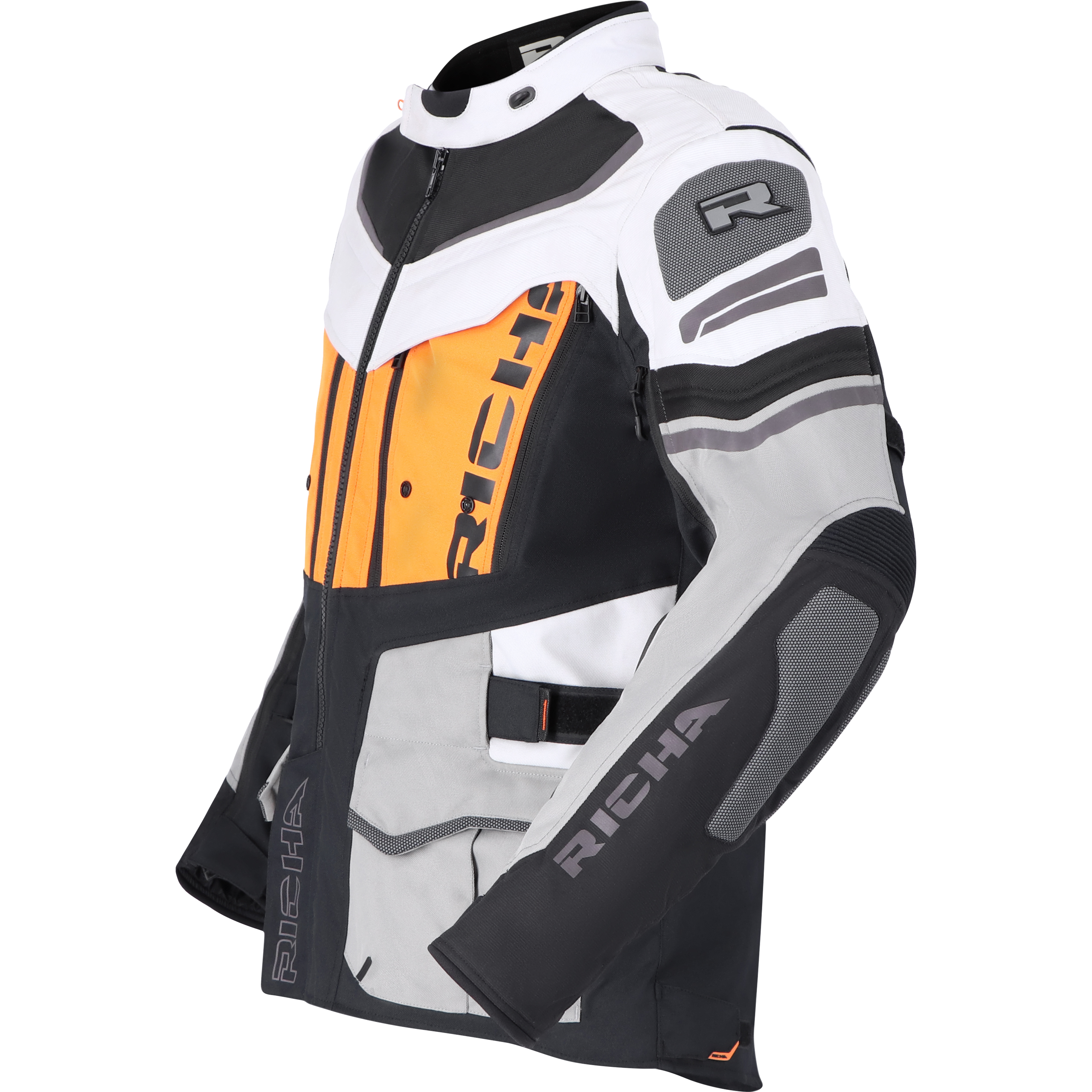 Richa-Infinity 2 Adventure Textiljacke grau/orange 3XL-2017411999011013